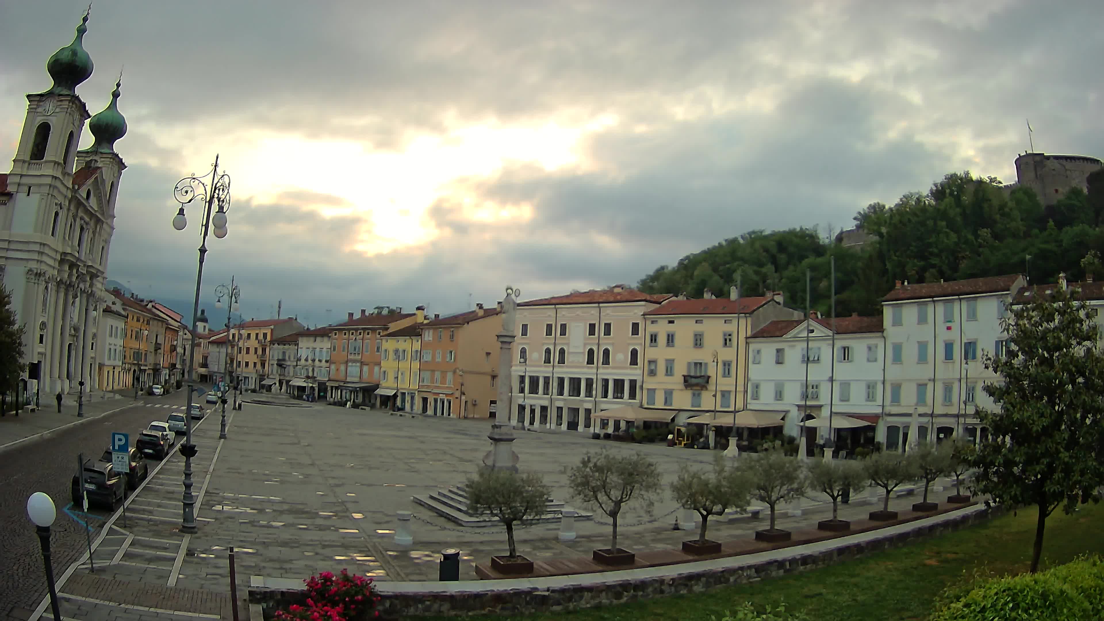 Webcam Gorizia Vittoria square – Church of st. Ignazio