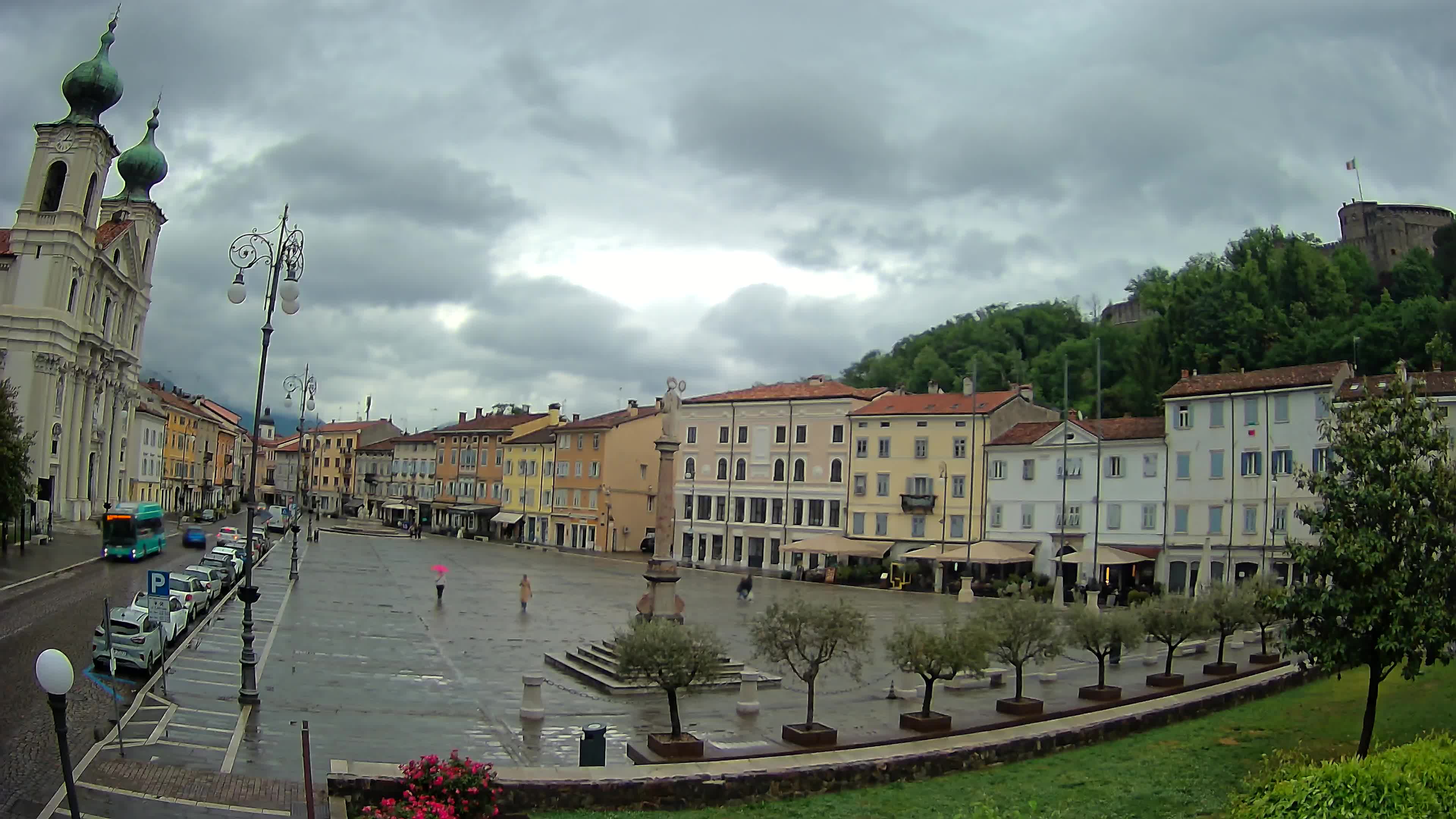 Webcam Gorizia Vittoria square – Church of st. Ignazio