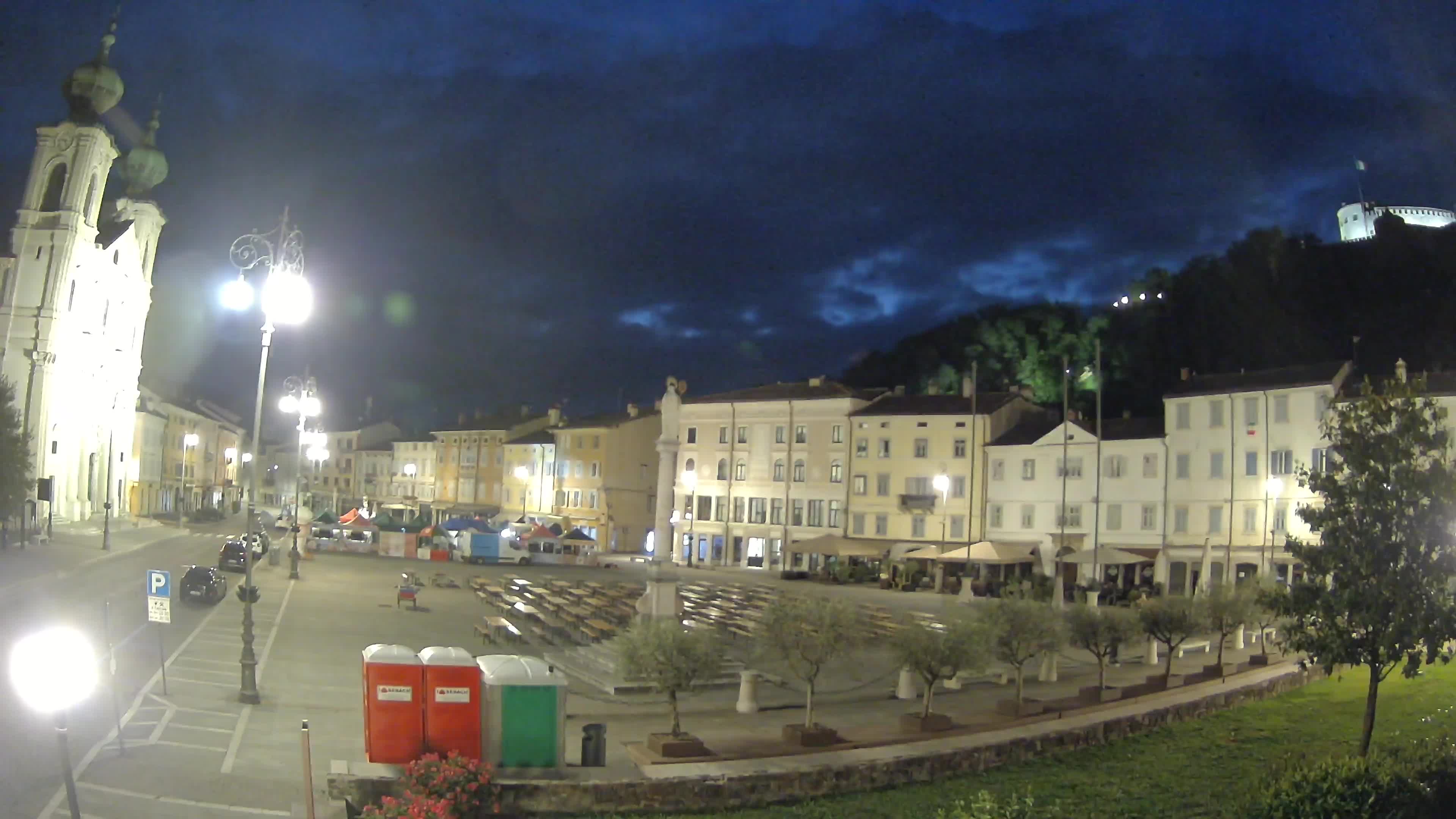 Webcam Gorizia Vittoria square – Church of st. Ignazio