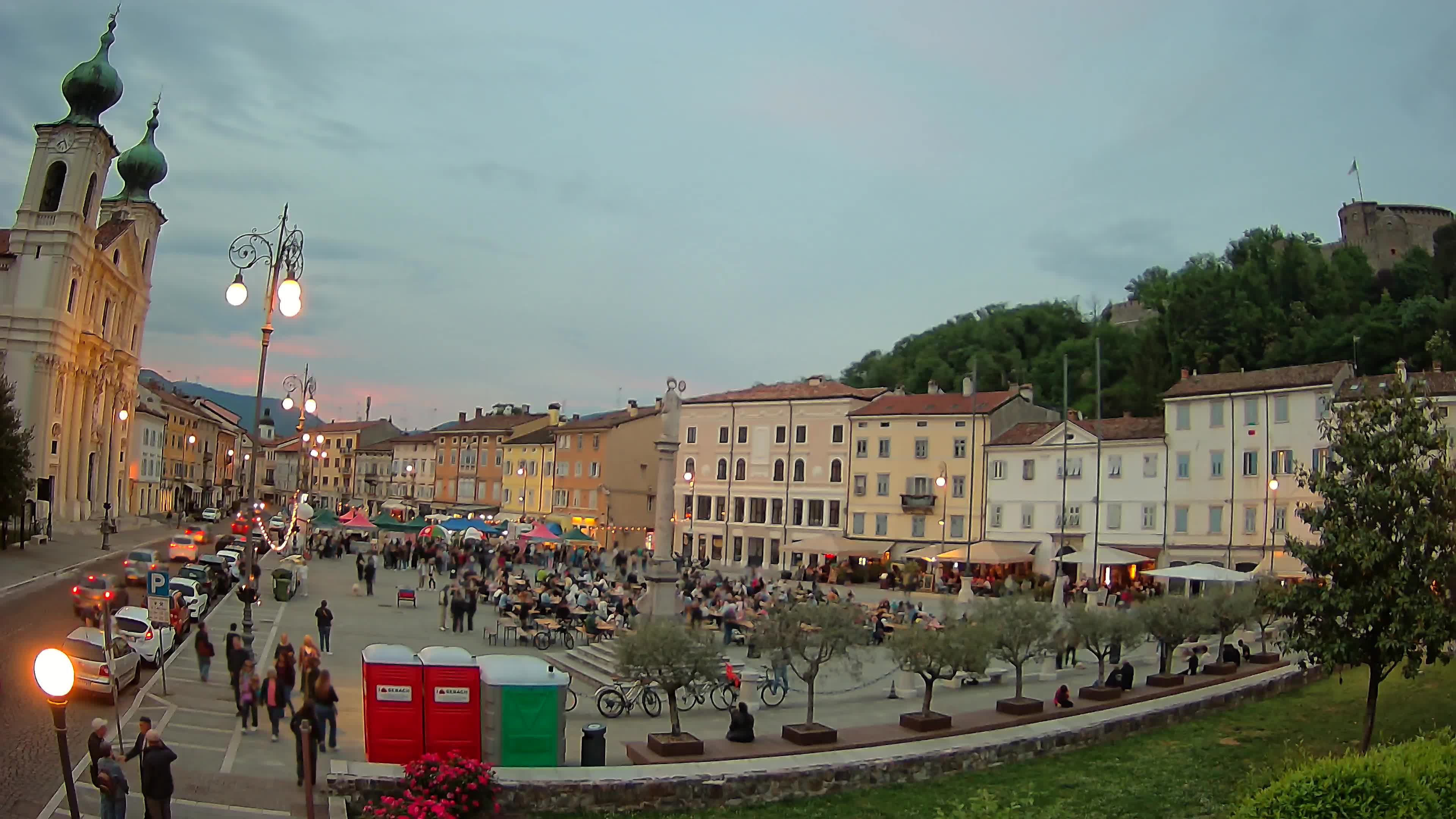 Webcam Gorizia Vittoria square – Church of st. Ignazio