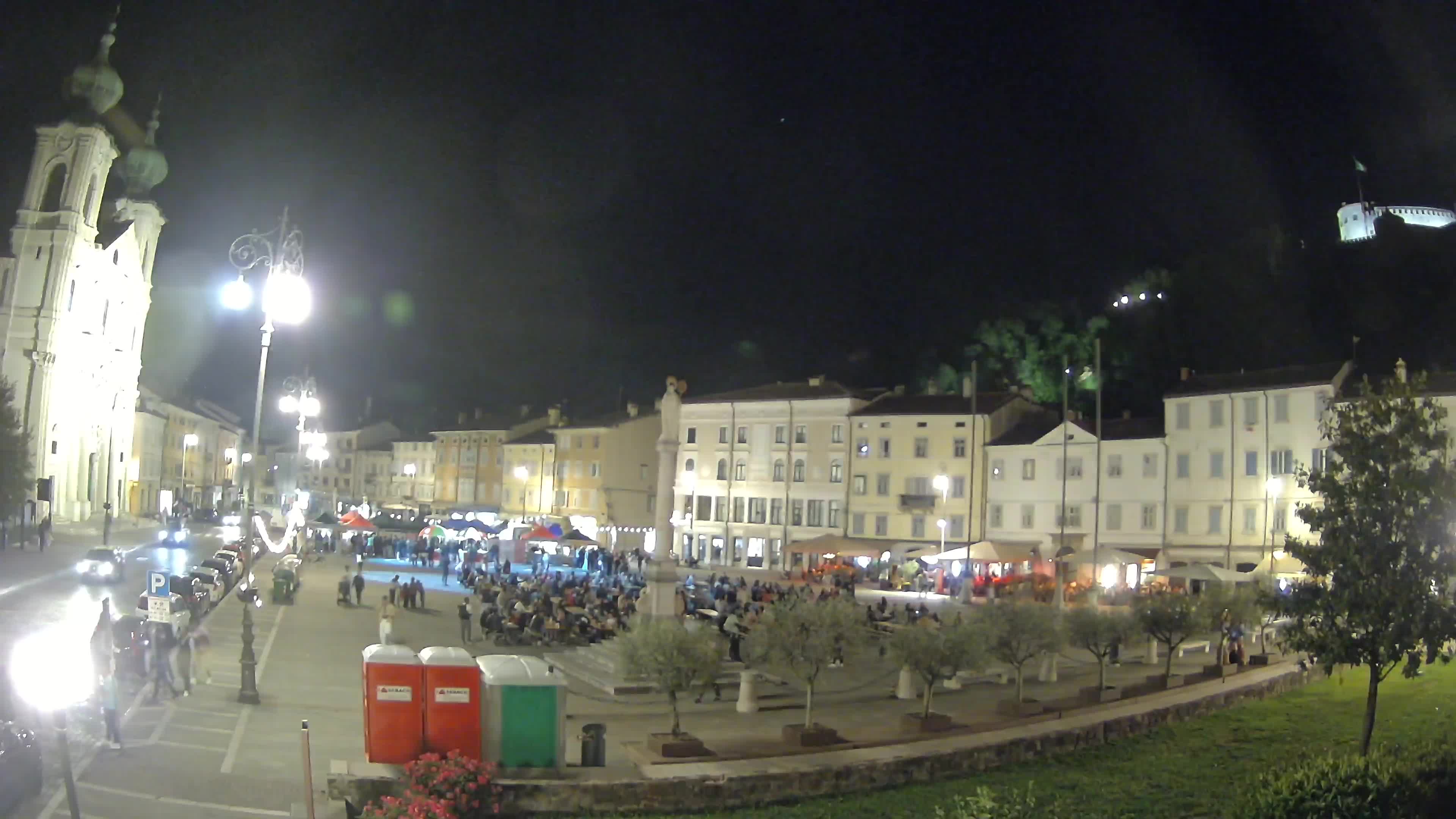 Webcam Gorizia Vittoria square – Church of st. Ignazio
