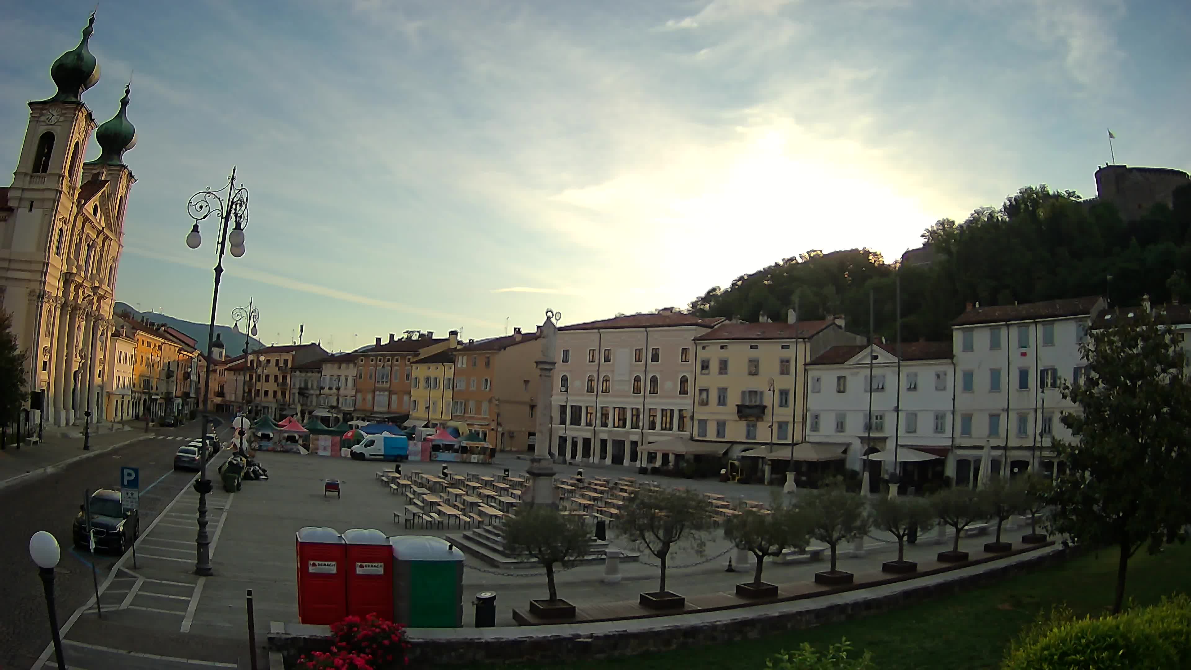 Webcam Gorizia Vittoria square – Church of st. Ignazio