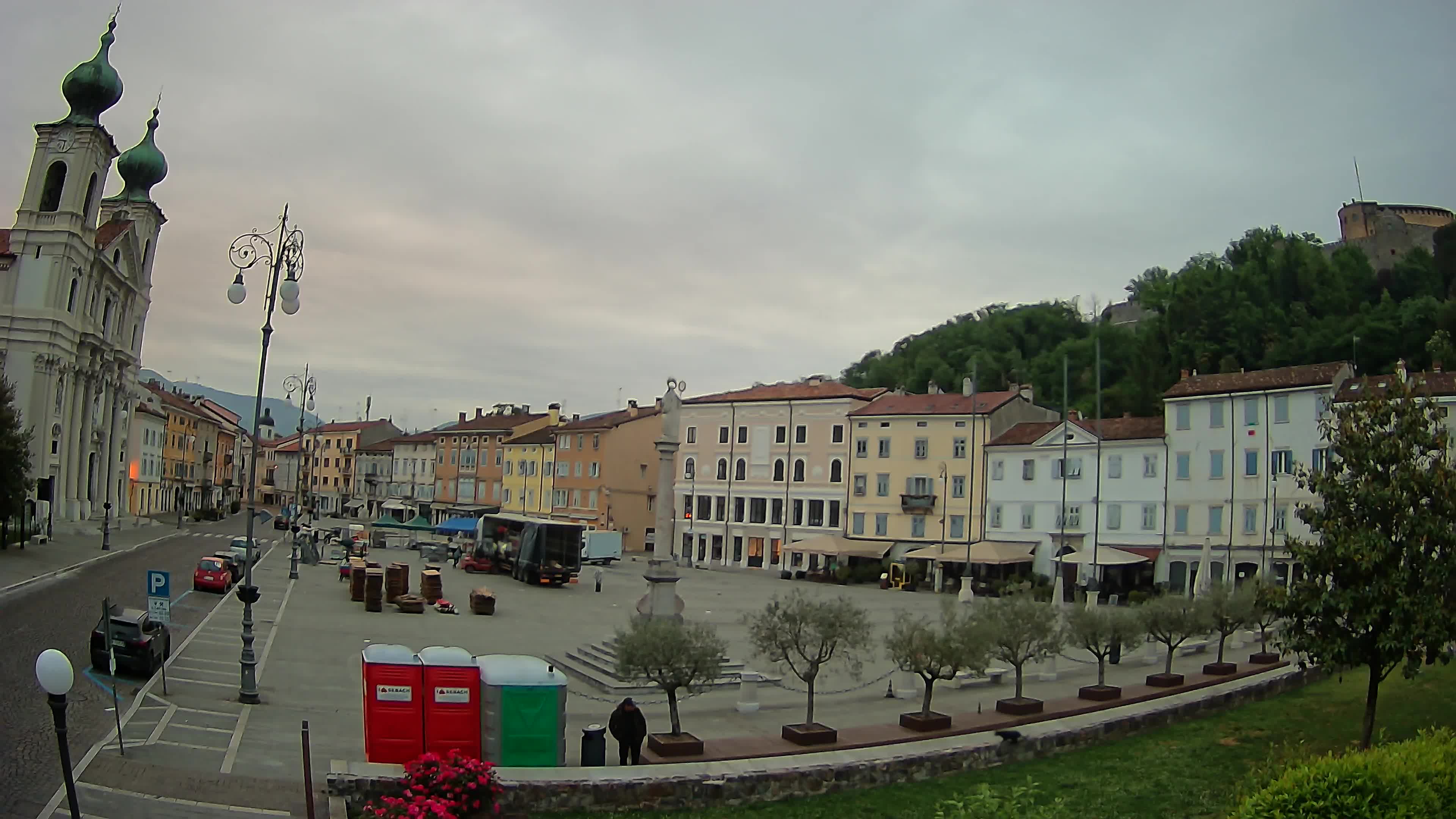 Webcam Gorizia Vittoria square – Church of st. Ignazio