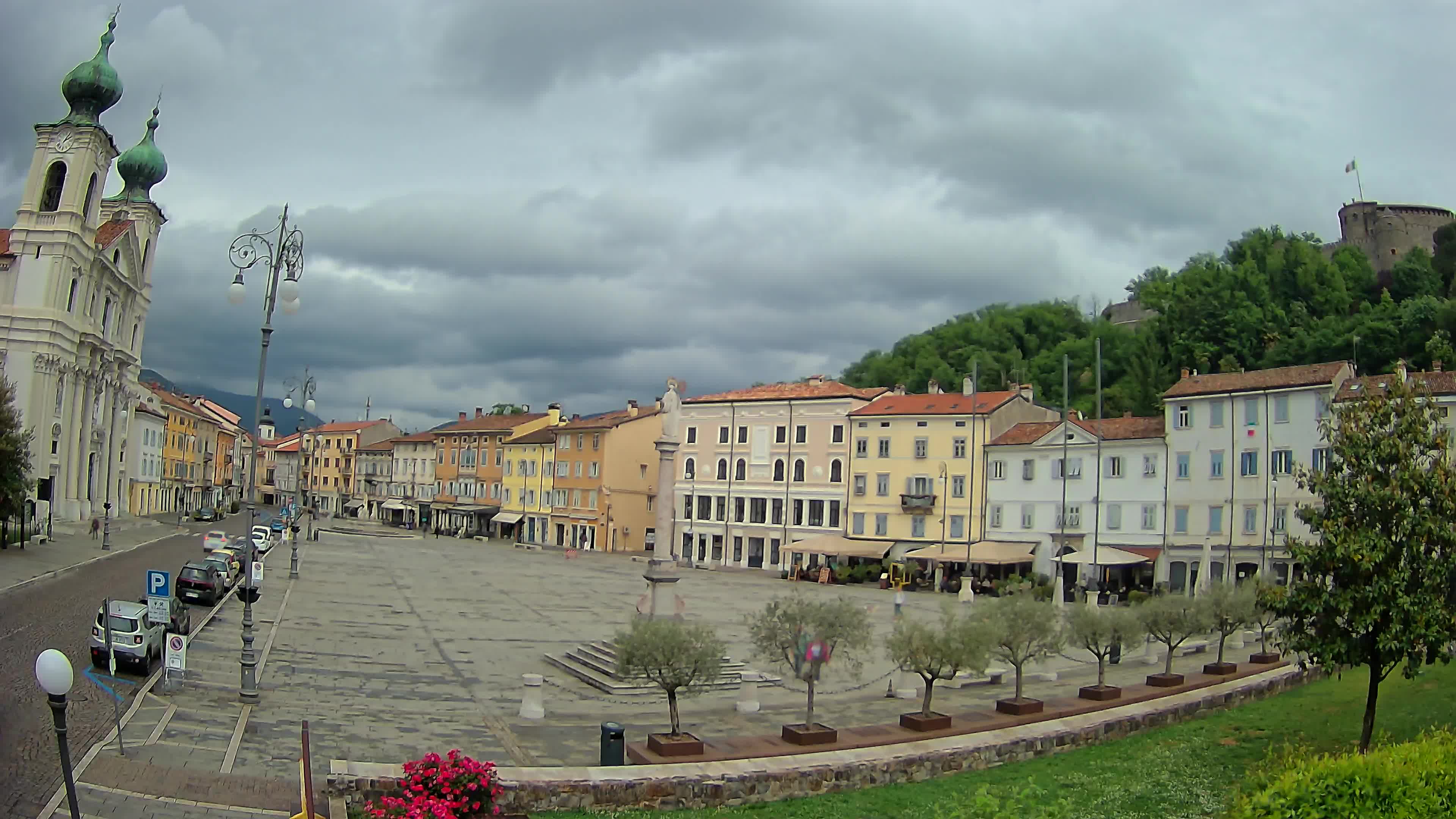 Webcam Gorizia Vittoria square – Church of st. Ignazio