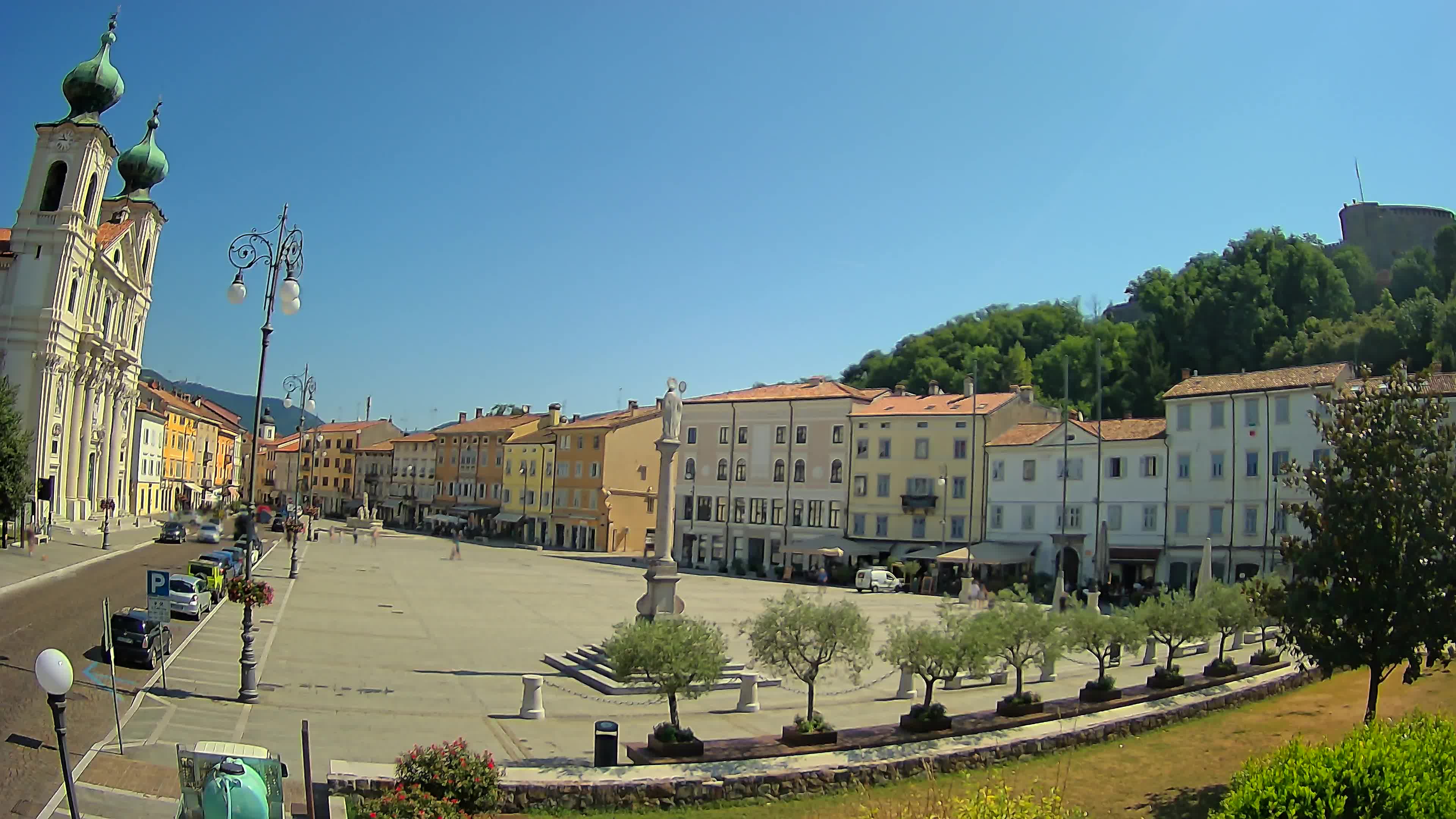 Webcam Gorizia Vittoria square – Church of st. Ignazio