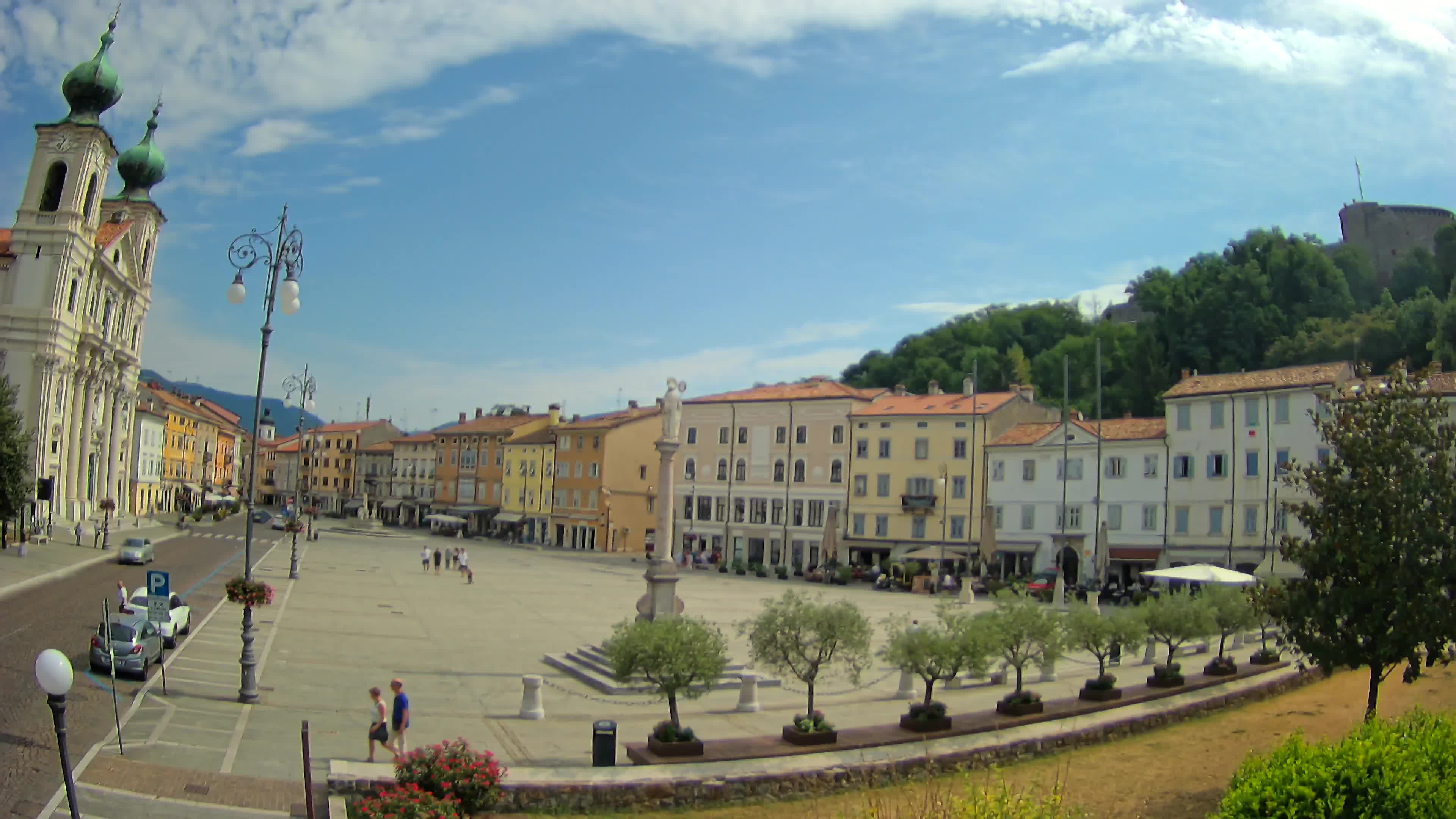 Webcam Gorizia Vittoria square – Church of st. Ignazio