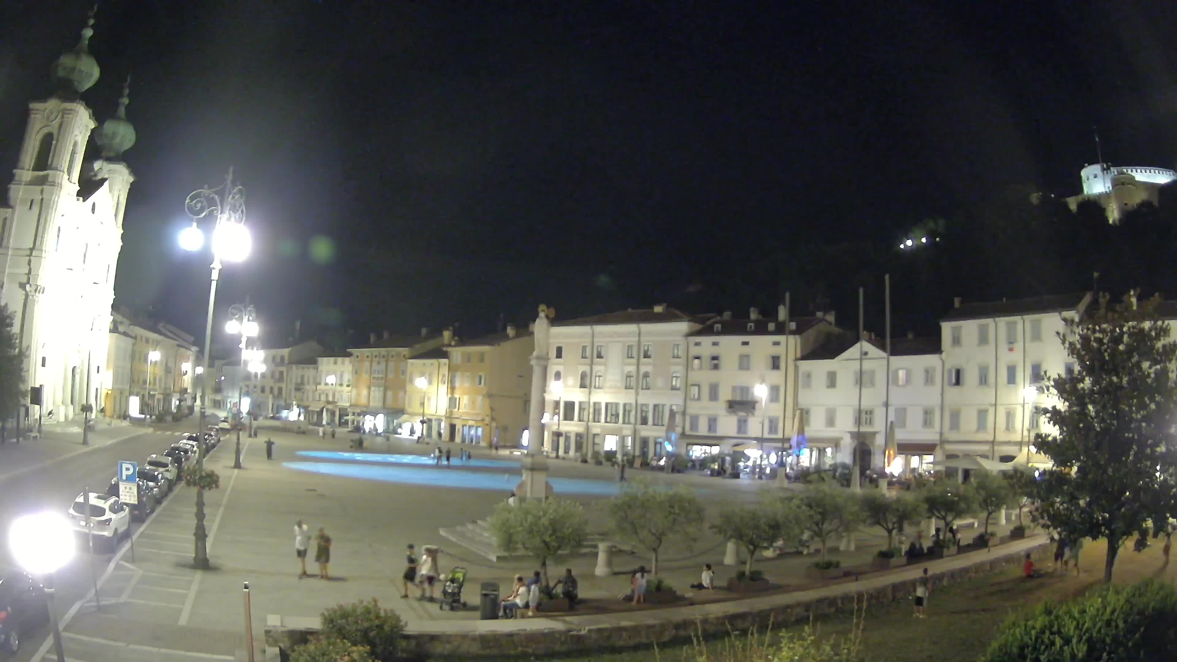 Webcam Gorizia Vittoria square – Church of st. Ignazio
