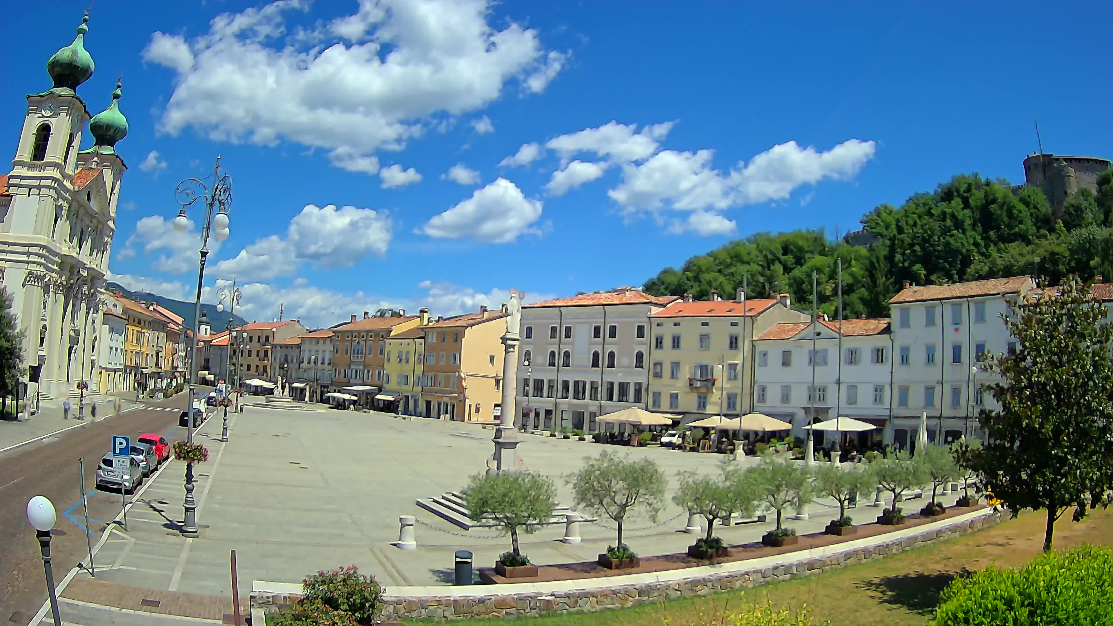 Webcam Gorizia Vittoria square – Church of st. Ignazio