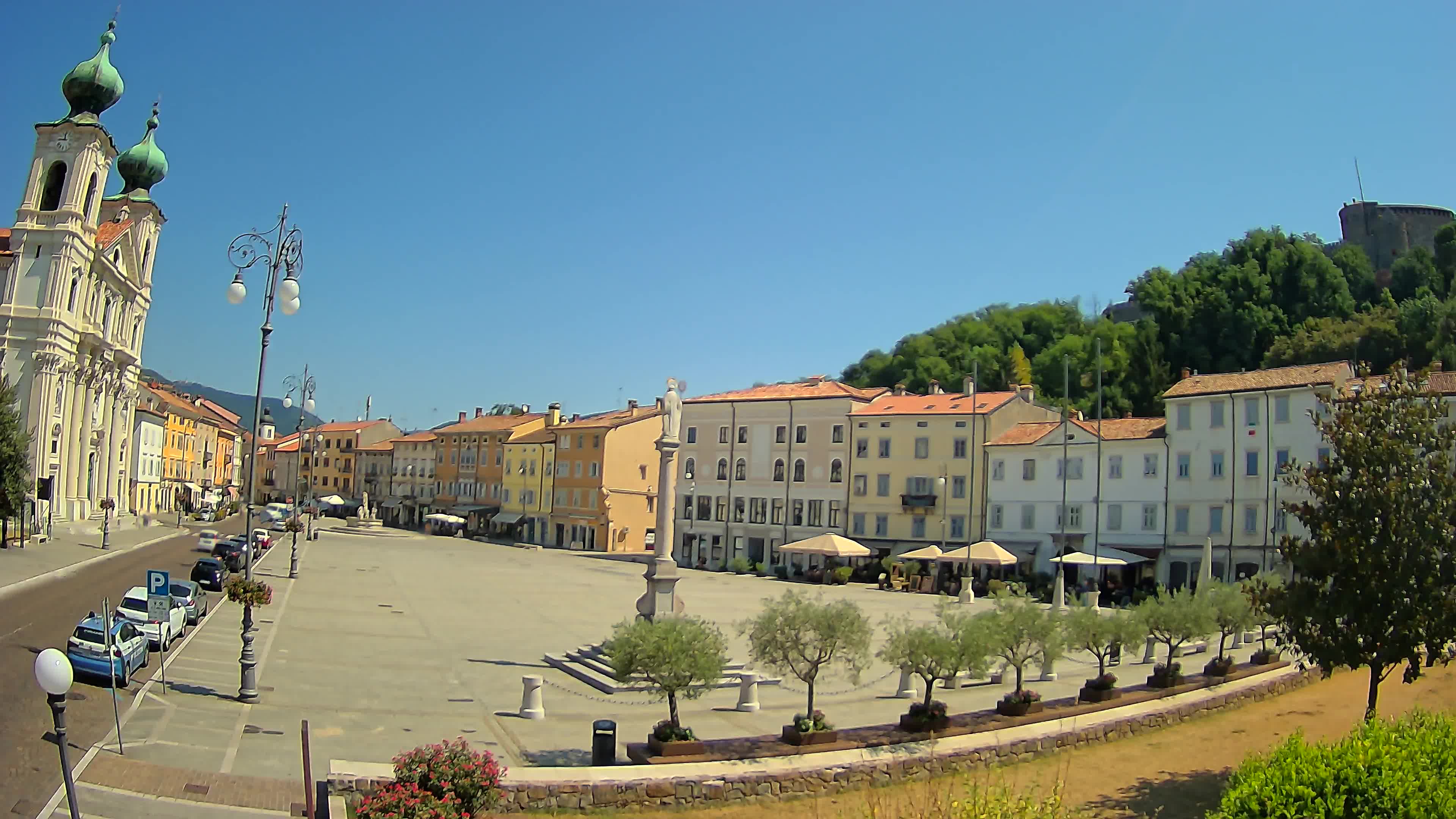 Gorizia – Place Vittoria – église st. Ignazio