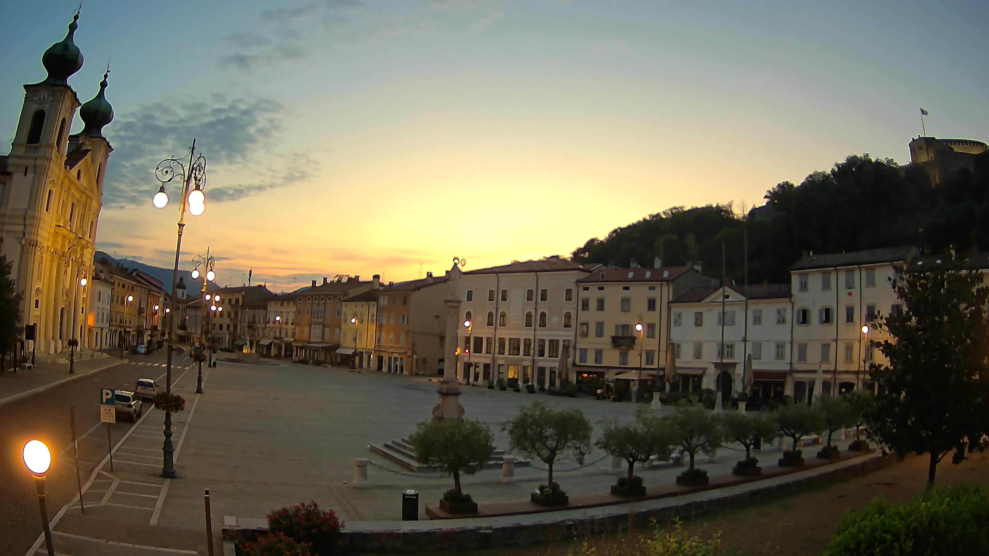 Webcam Gorizia Vittoria square – Church of st. Ignazio