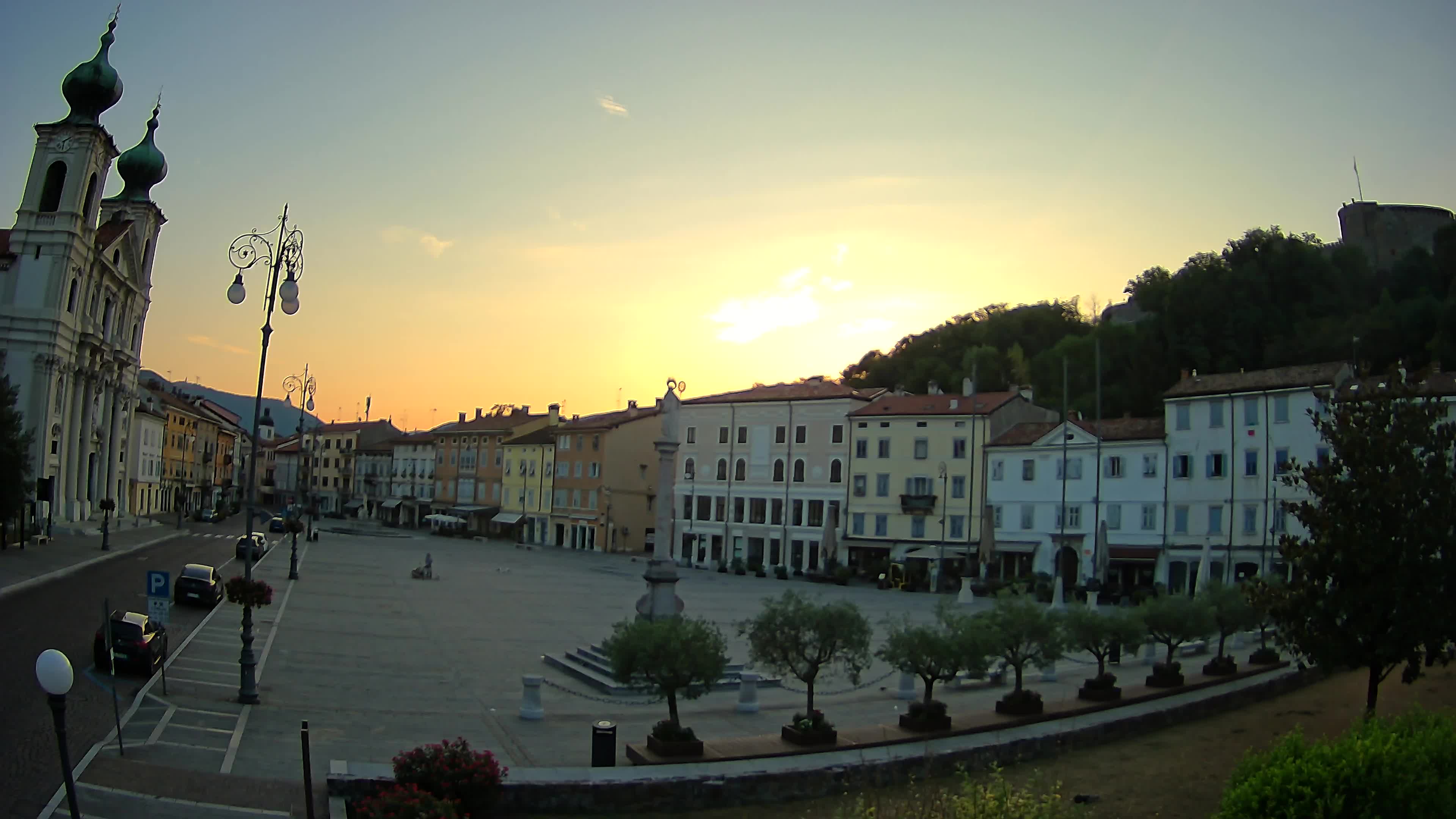 Webcam Gorizia Vittoria square – Church of st. Ignazio
