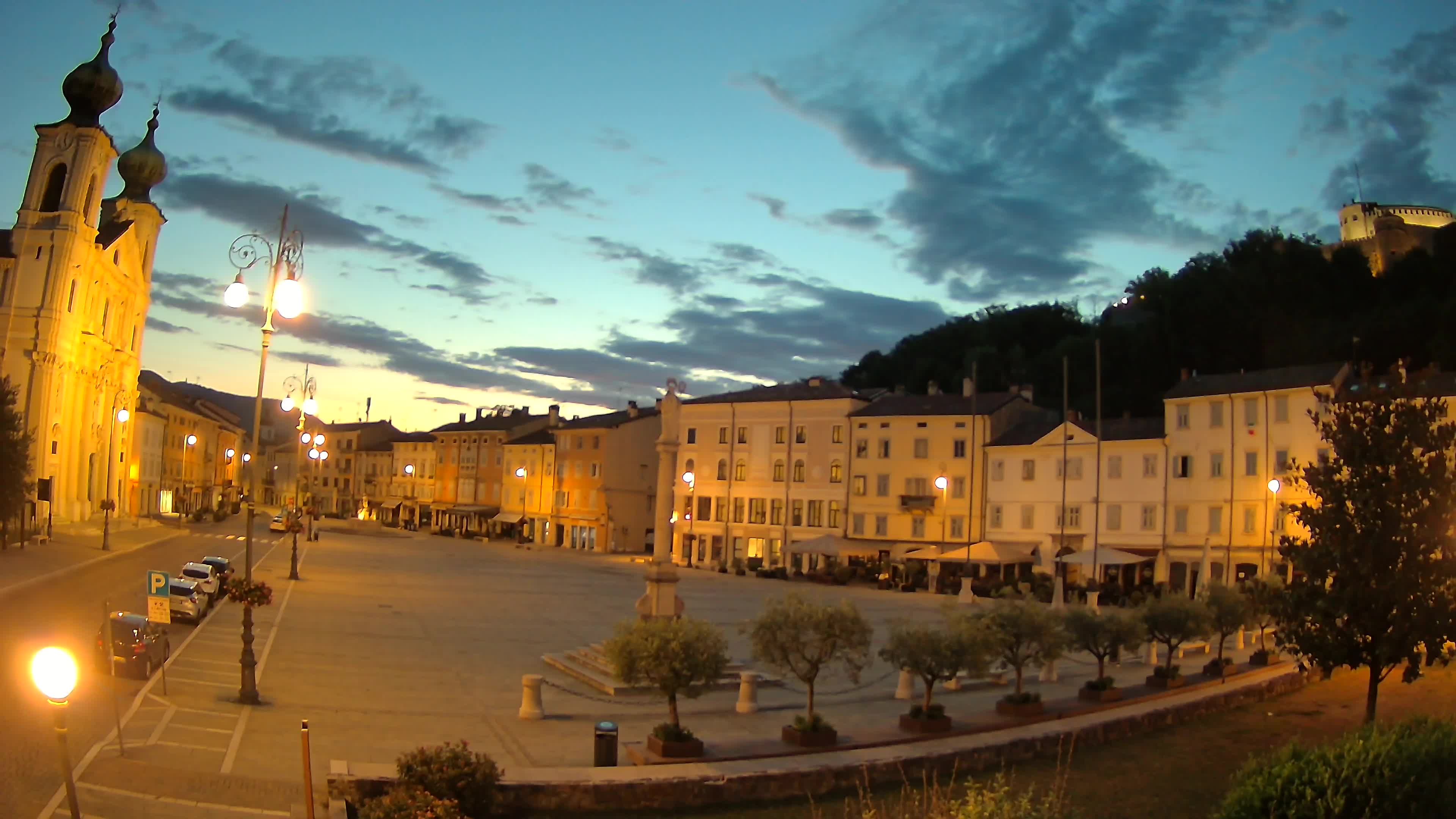 Webcam Gorizia Vittoria square – Church of st. Ignazio