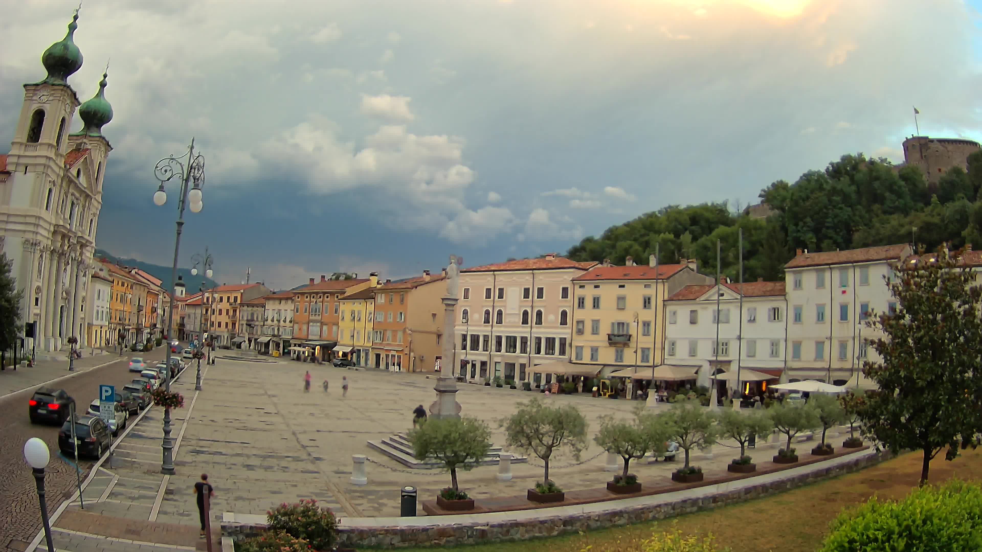 Webcam Gorizia Vittoria square – Church of st. Ignazio