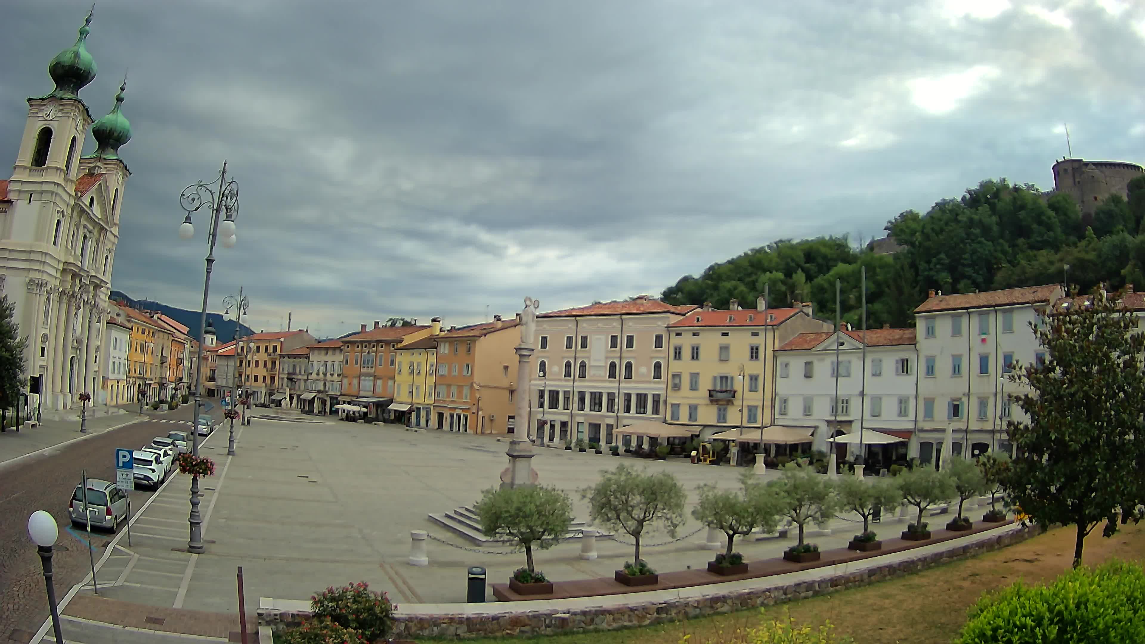 Webcam Gorizia Vittoria square – Church of st. Ignazio