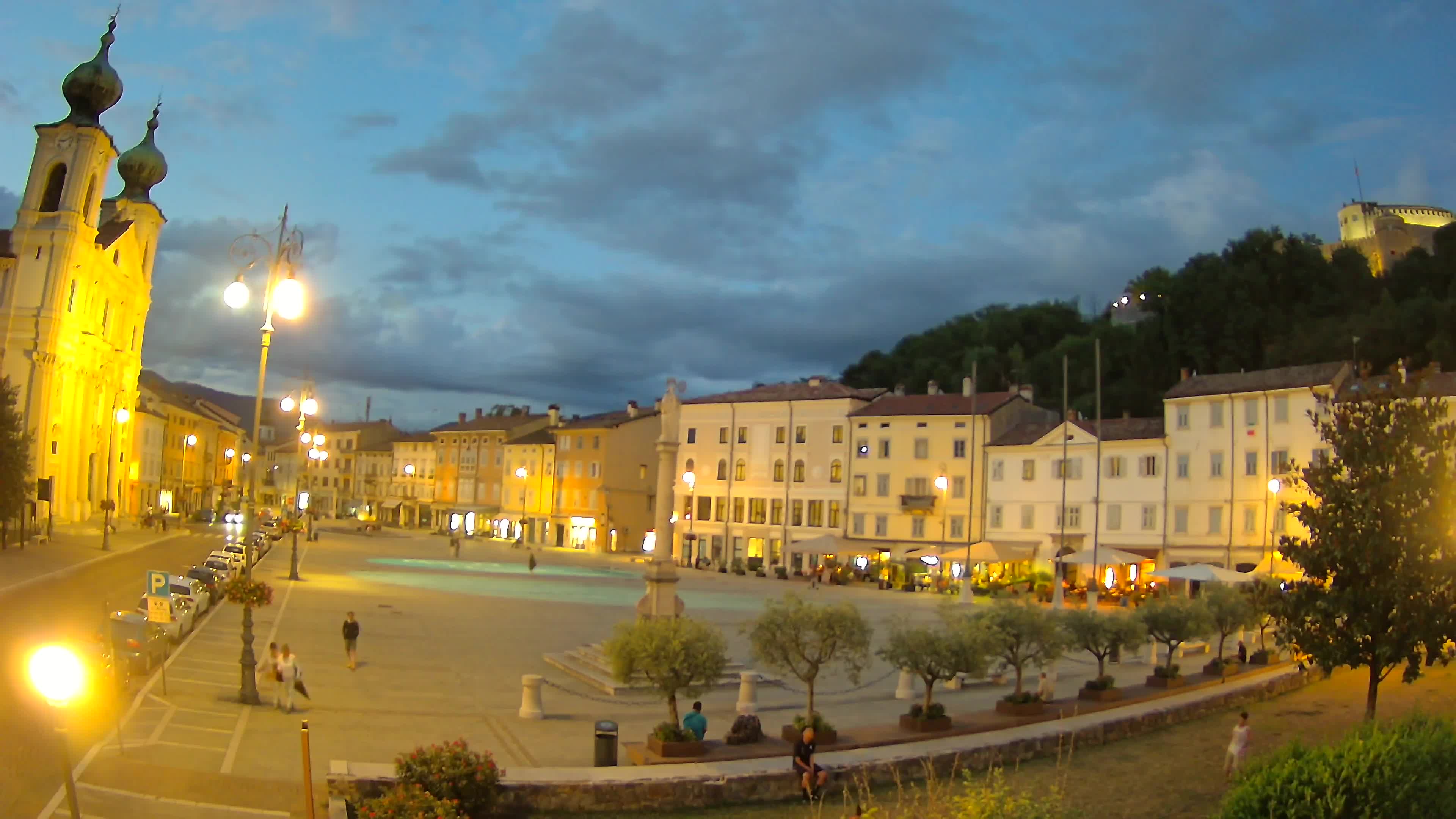 Webcam Gorizia Vittoria square – Church of st. Ignazio