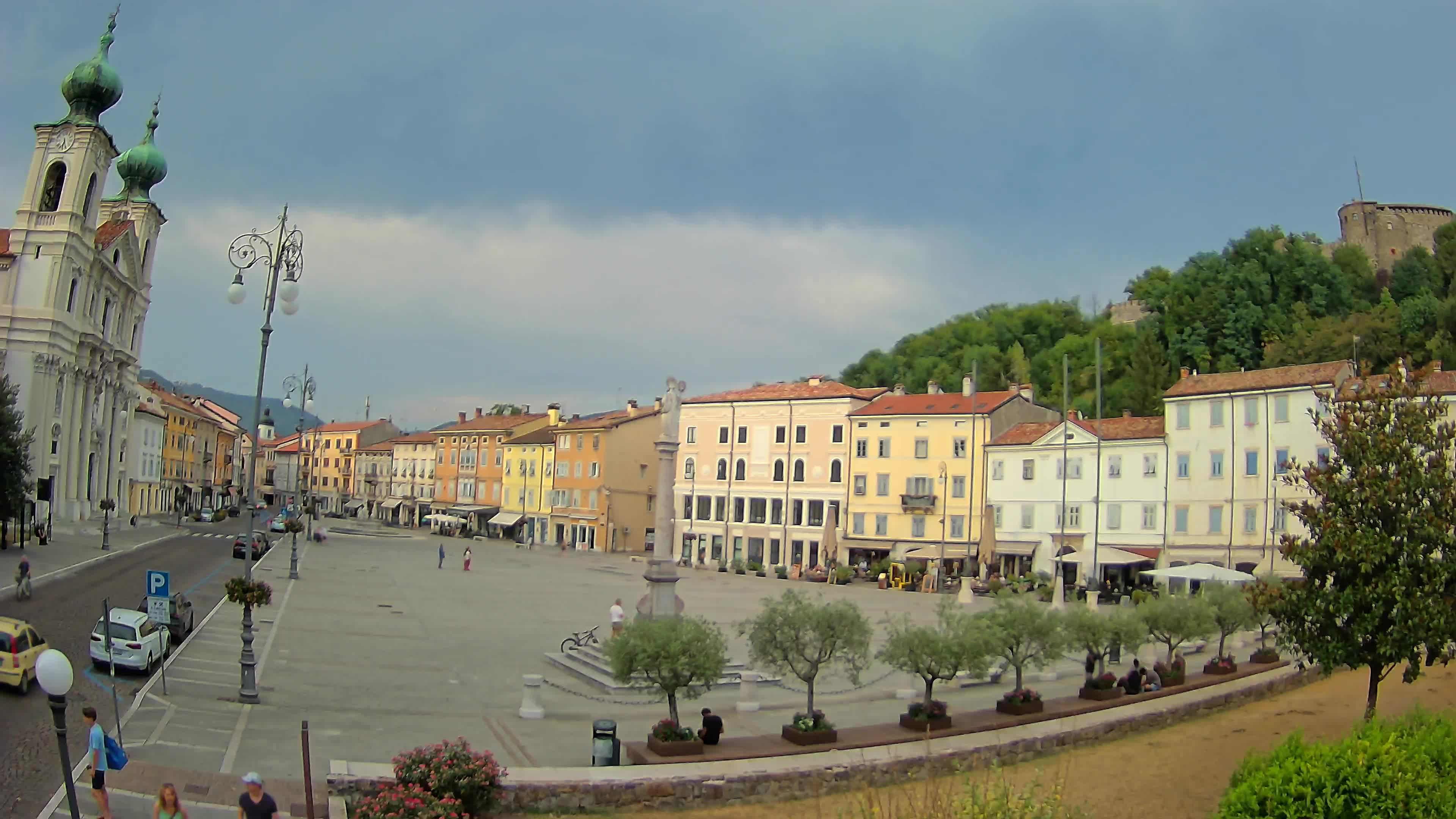 Webcam Gorizia Vittoria square – Church of st. Ignazio