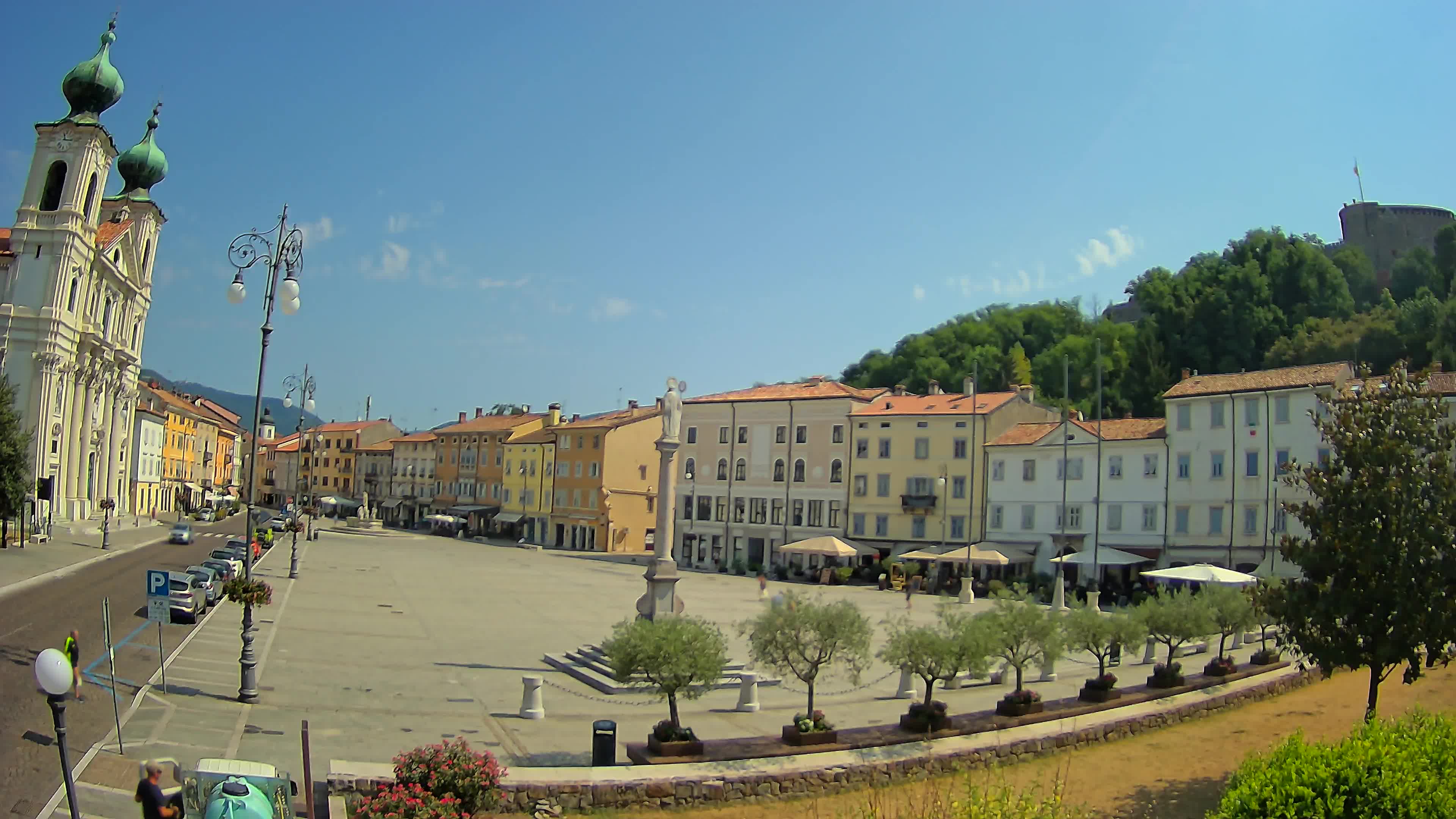 Webcam Gorizia Vittoria square – Church of st. Ignazio
