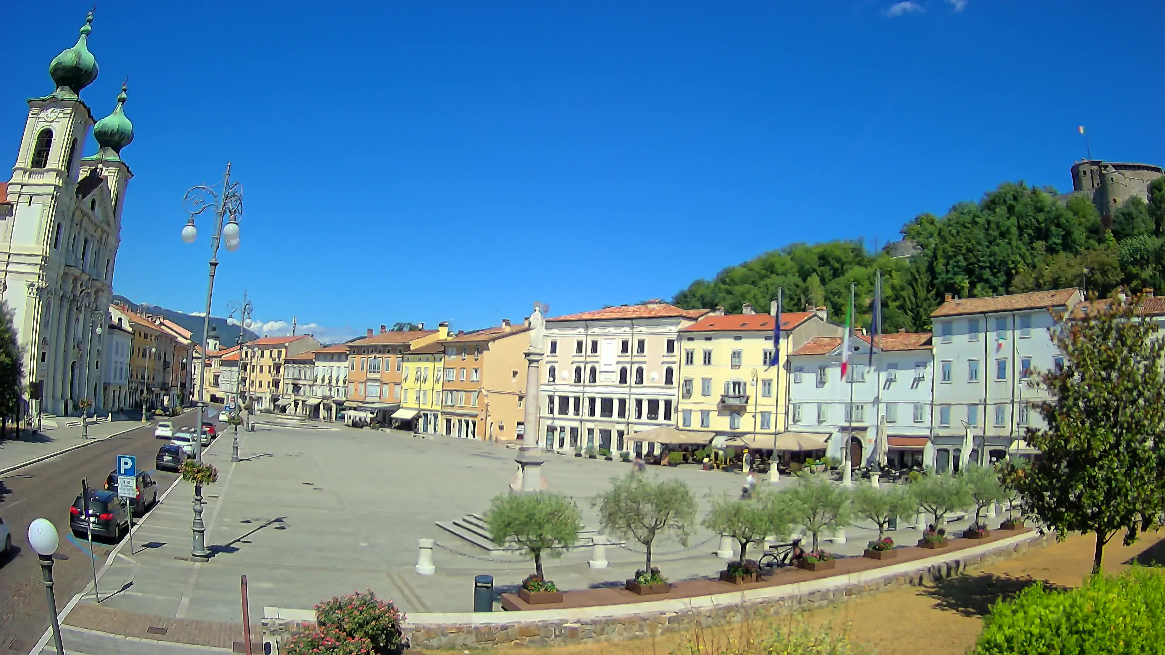 Webcam Gorizia Vittoria square – Church of st. Ignazio
