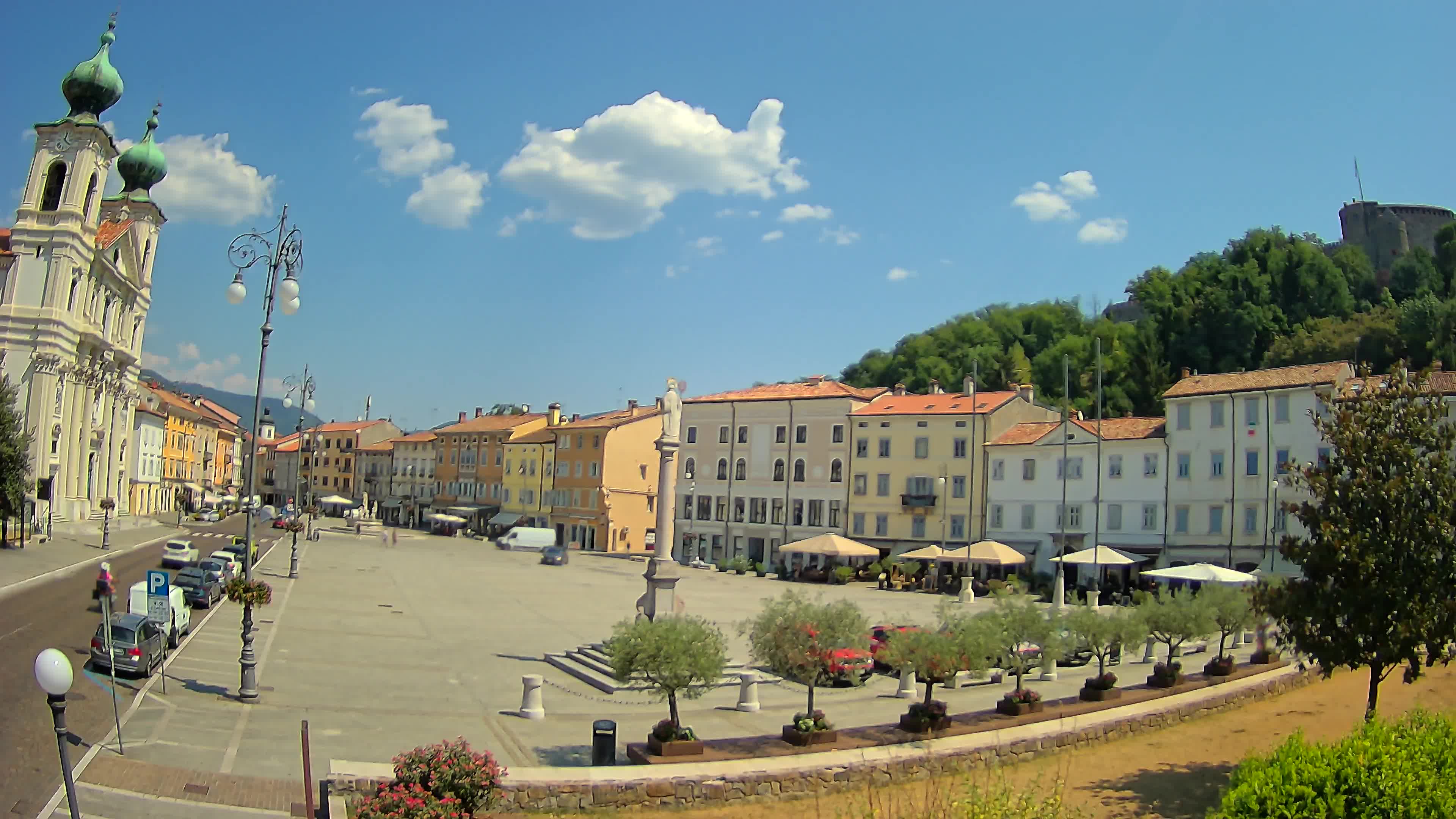 Webcam Gorizia Vittoria square – Church of st. Ignazio