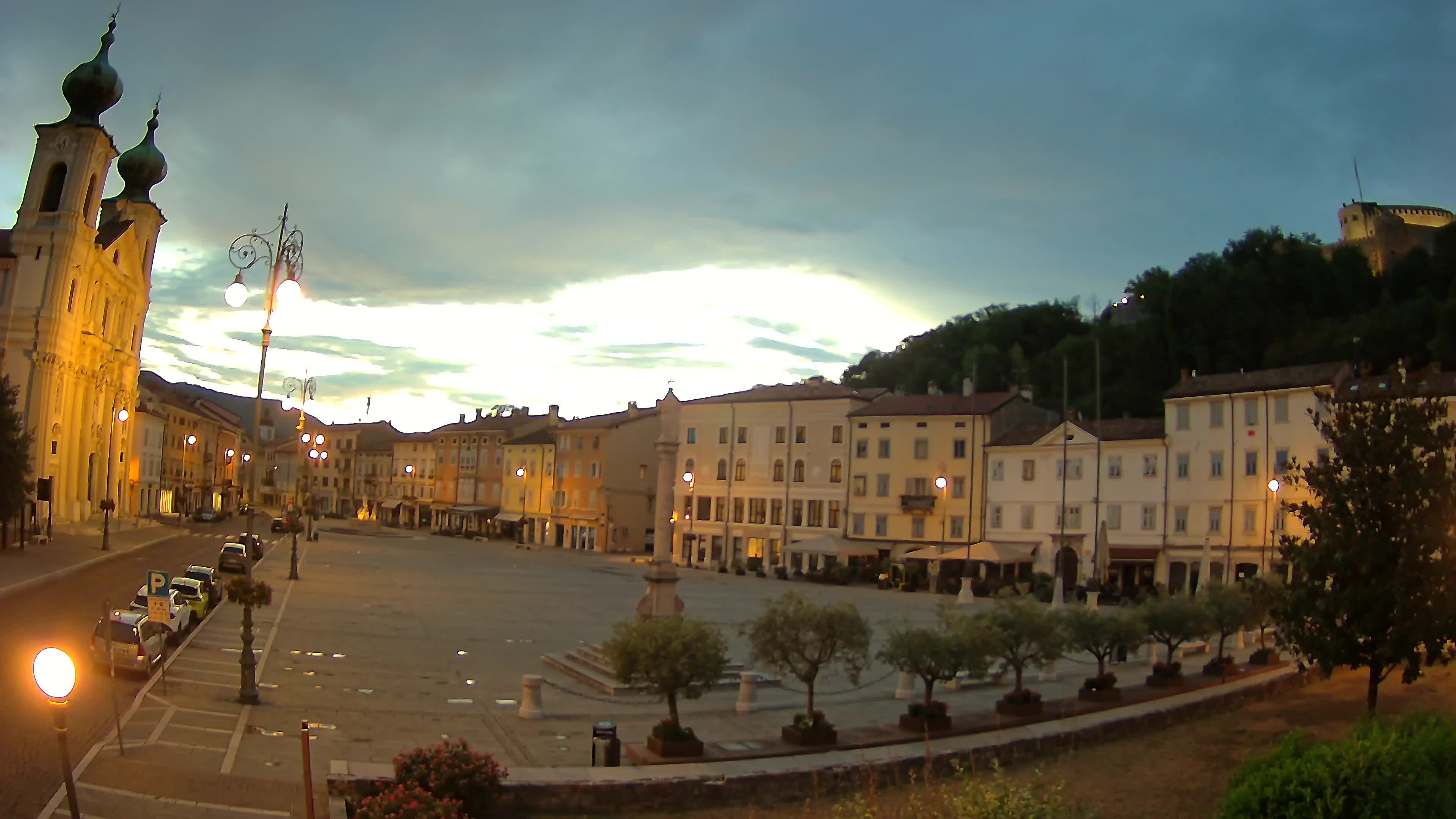 Webcam Gorizia Vittoria square – Church of st. Ignazio