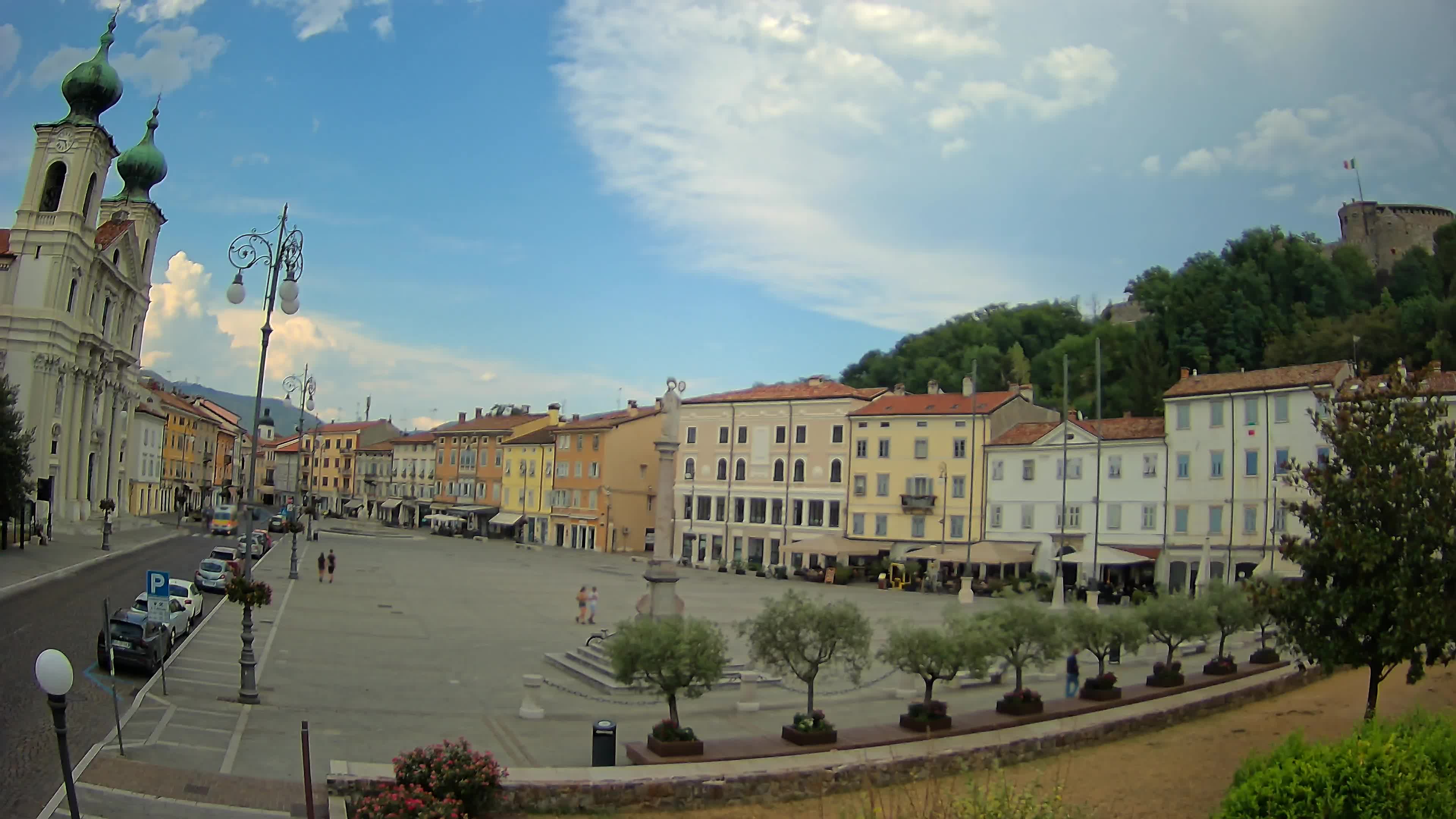 Webcam Gorizia Vittoria square – Church of st. Ignazio