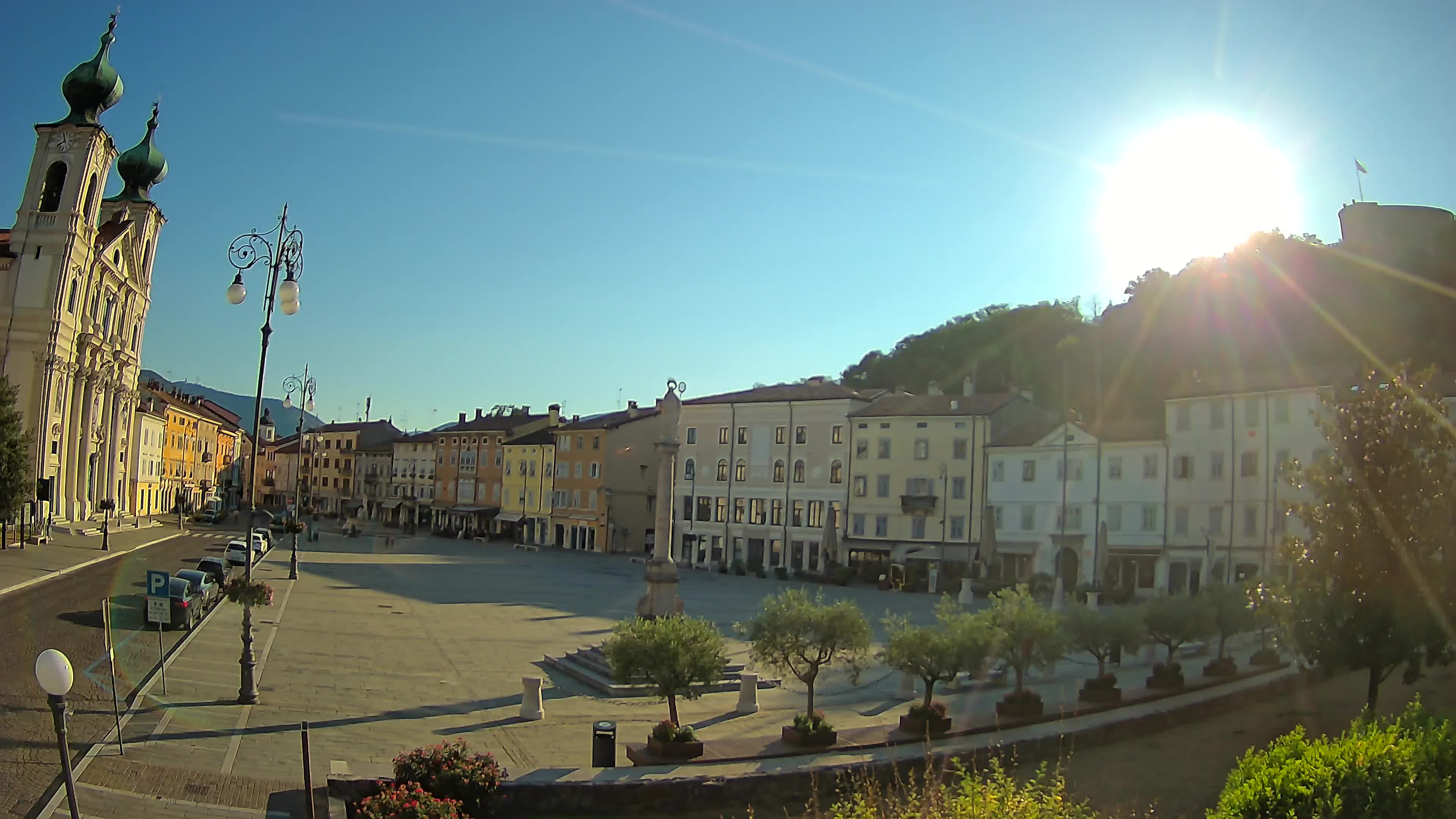 Webcam Gorizia Vittoria square – Church of st. Ignazio