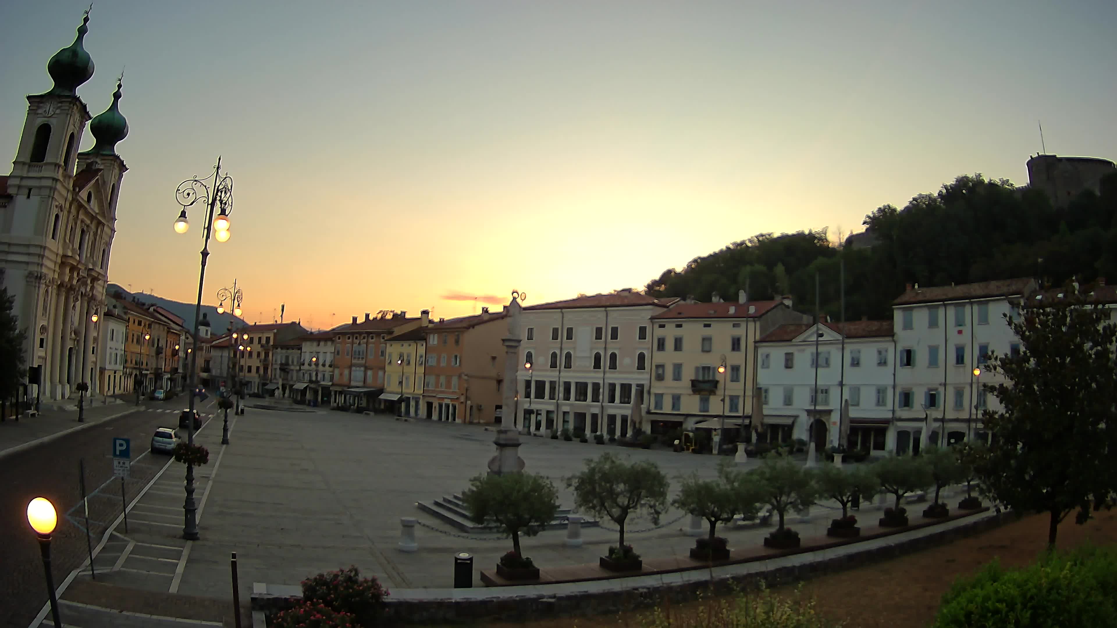 Webcam Gorizia Vittoria square – Church of st. Ignazio