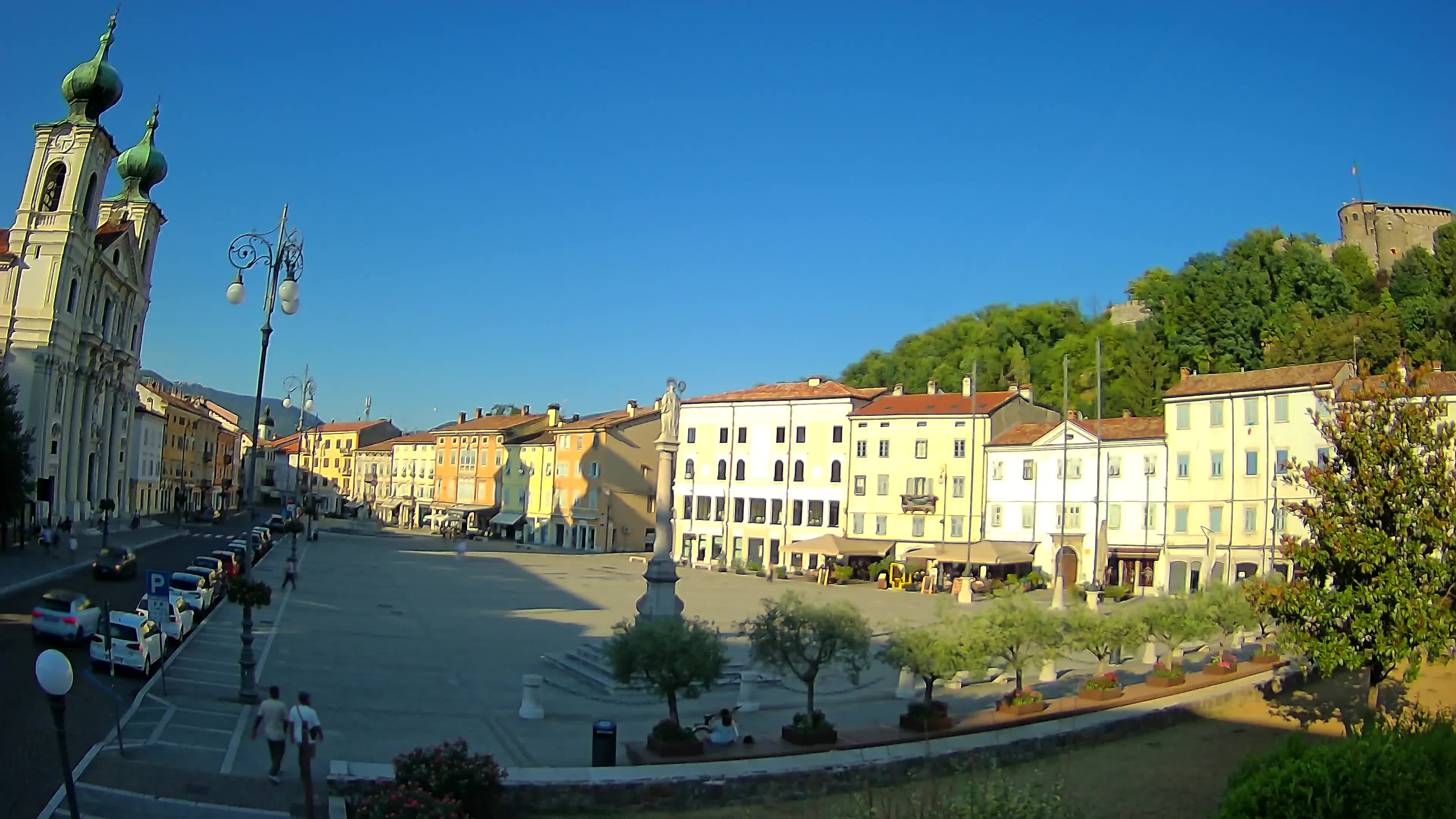 Webcam Gorizia Vittoria square – Church of st. Ignazio