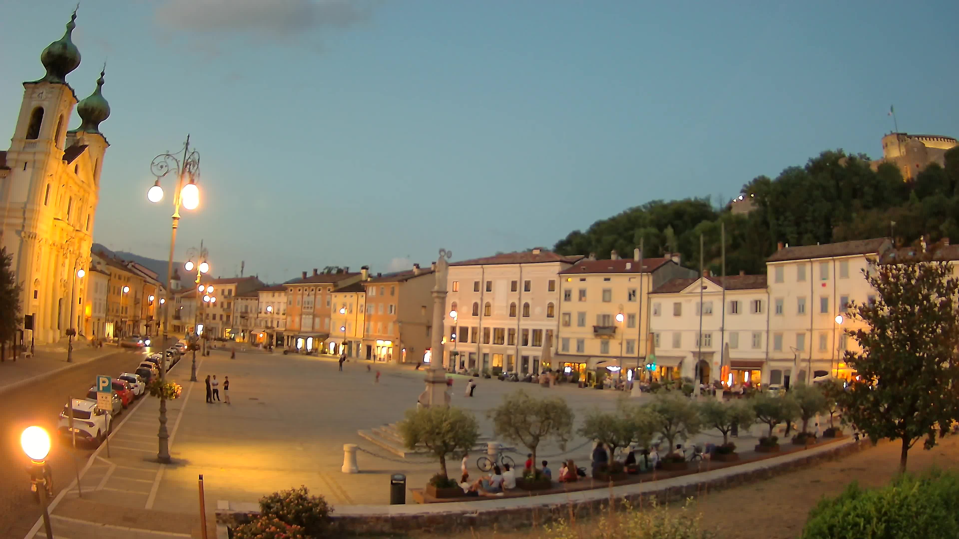 Gorizia – Place Vittoria – église st. Ignazio