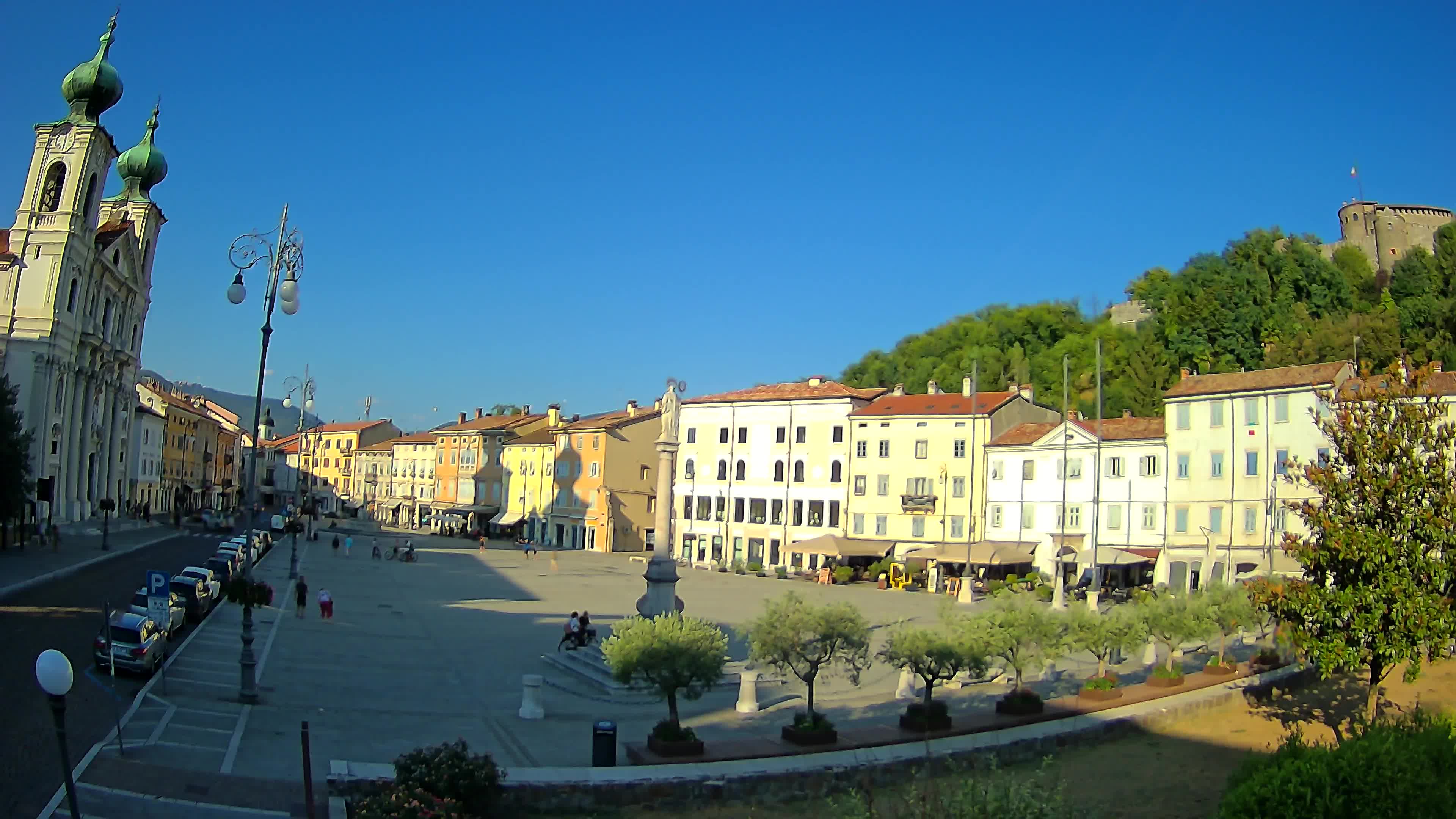 Webcam Gorizia Vittoria square – Church of st. Ignazio