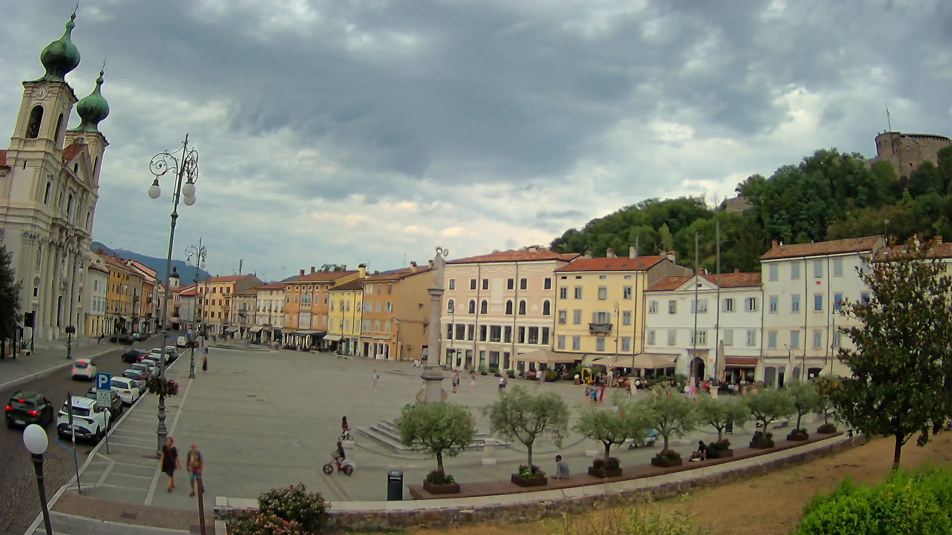 Webcam Gorizia Vittoria square – Church of st. Ignazio