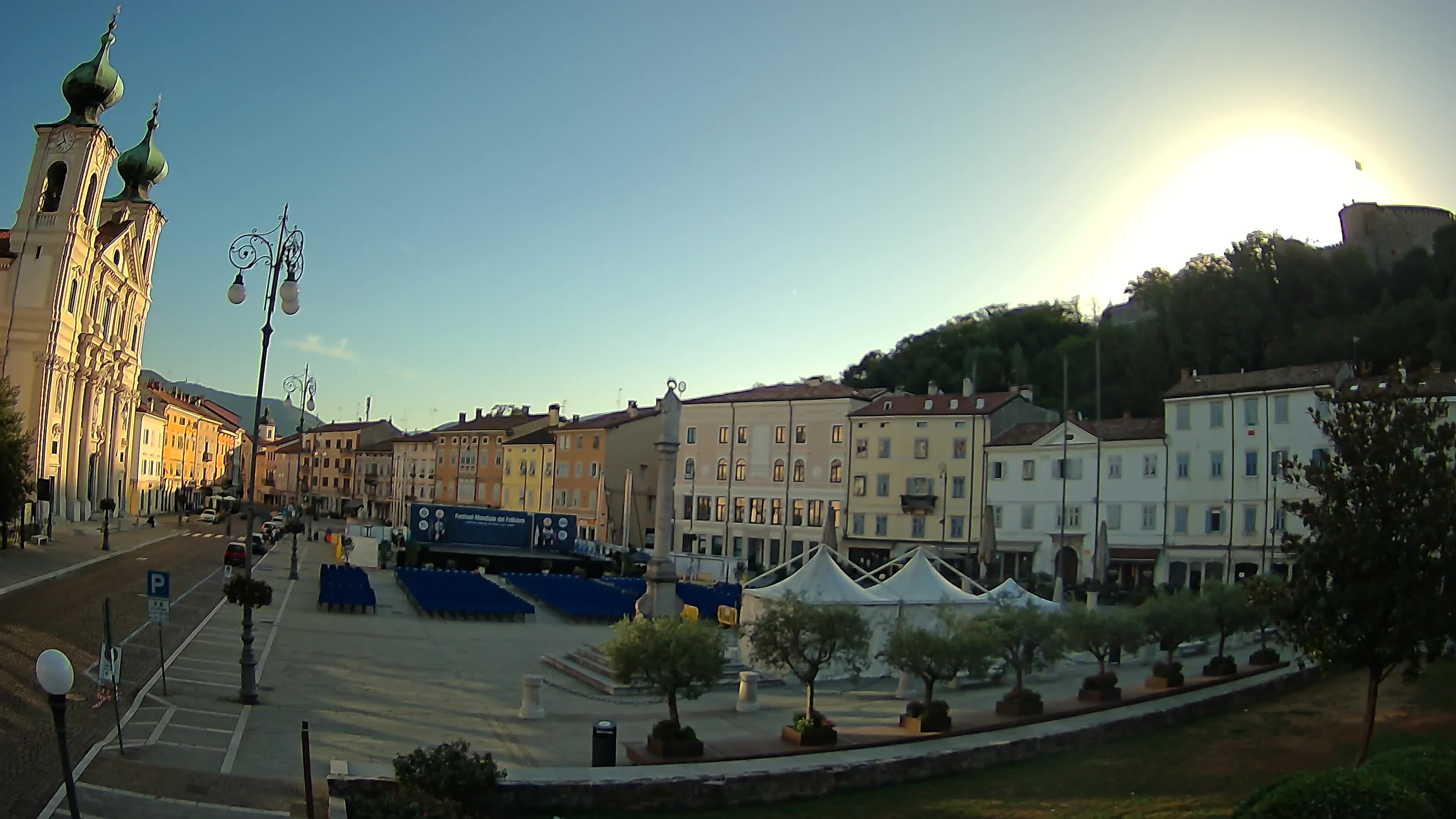 Webcam Gorizia Vittoria square – Church of st. Ignazio