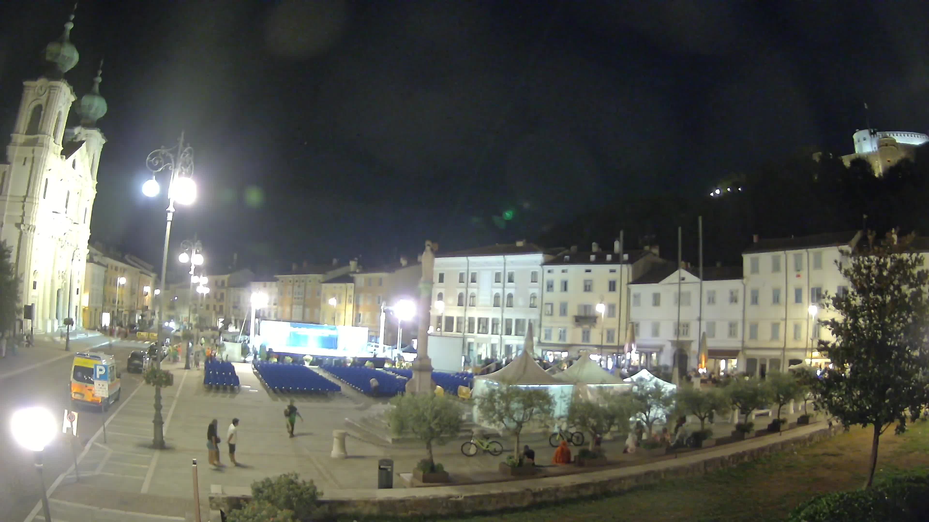 Webcam Gorizia Vittoria square – Church of st. Ignazio