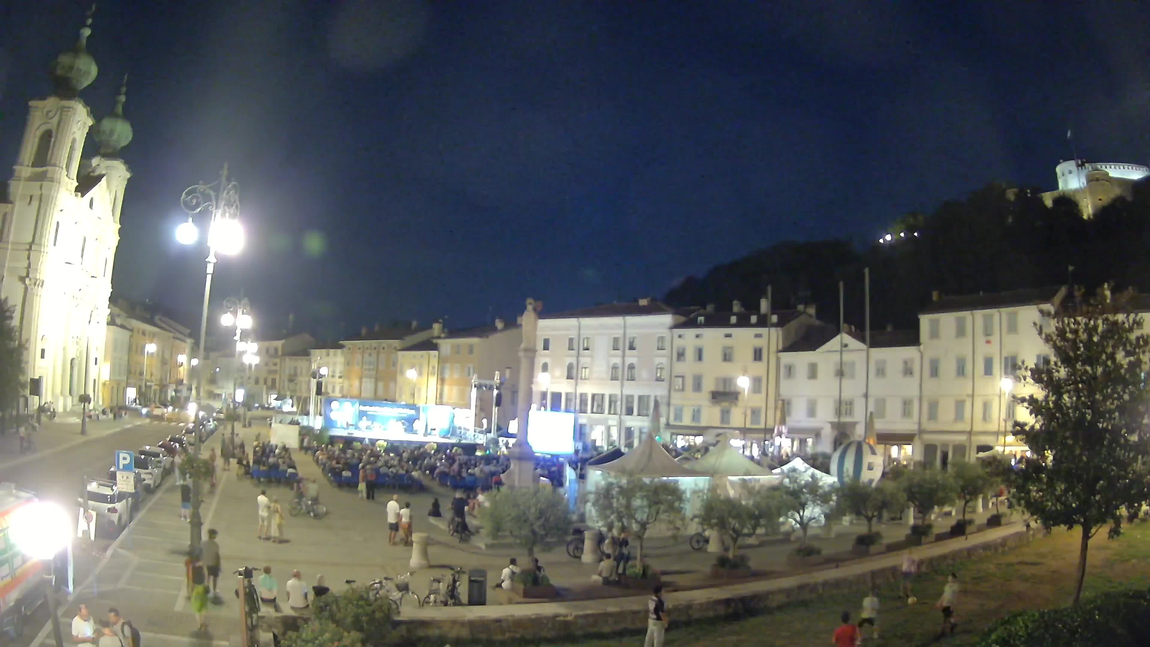 Webcam Gorizia Vittoria square – Church of st. Ignazio