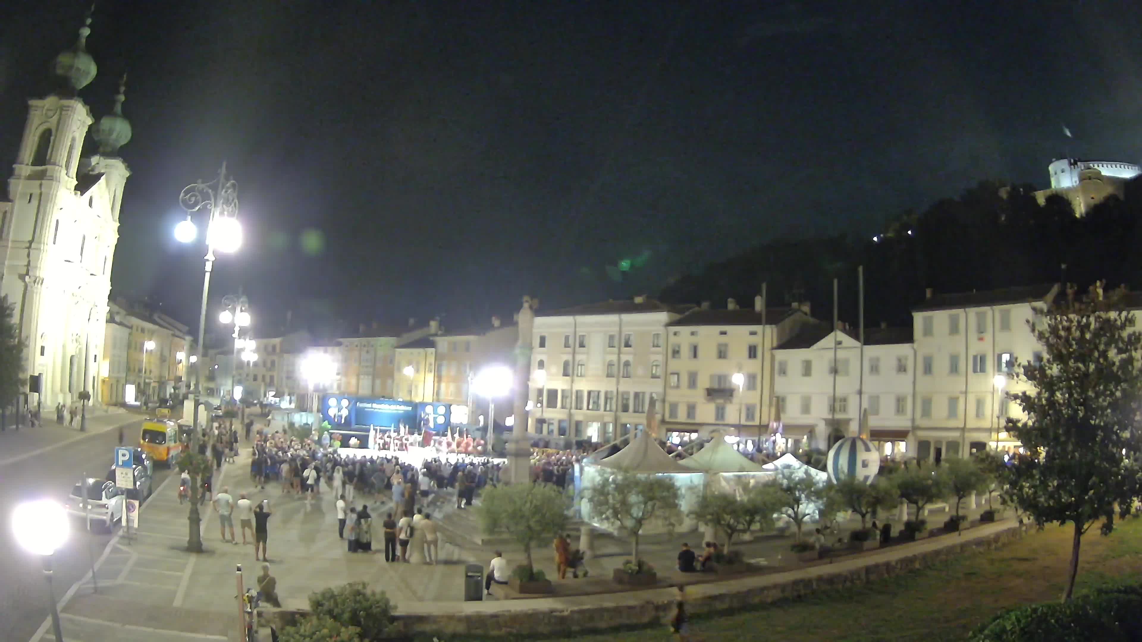 Webcam Gorizia Vittoria square – Church of st. Ignazio