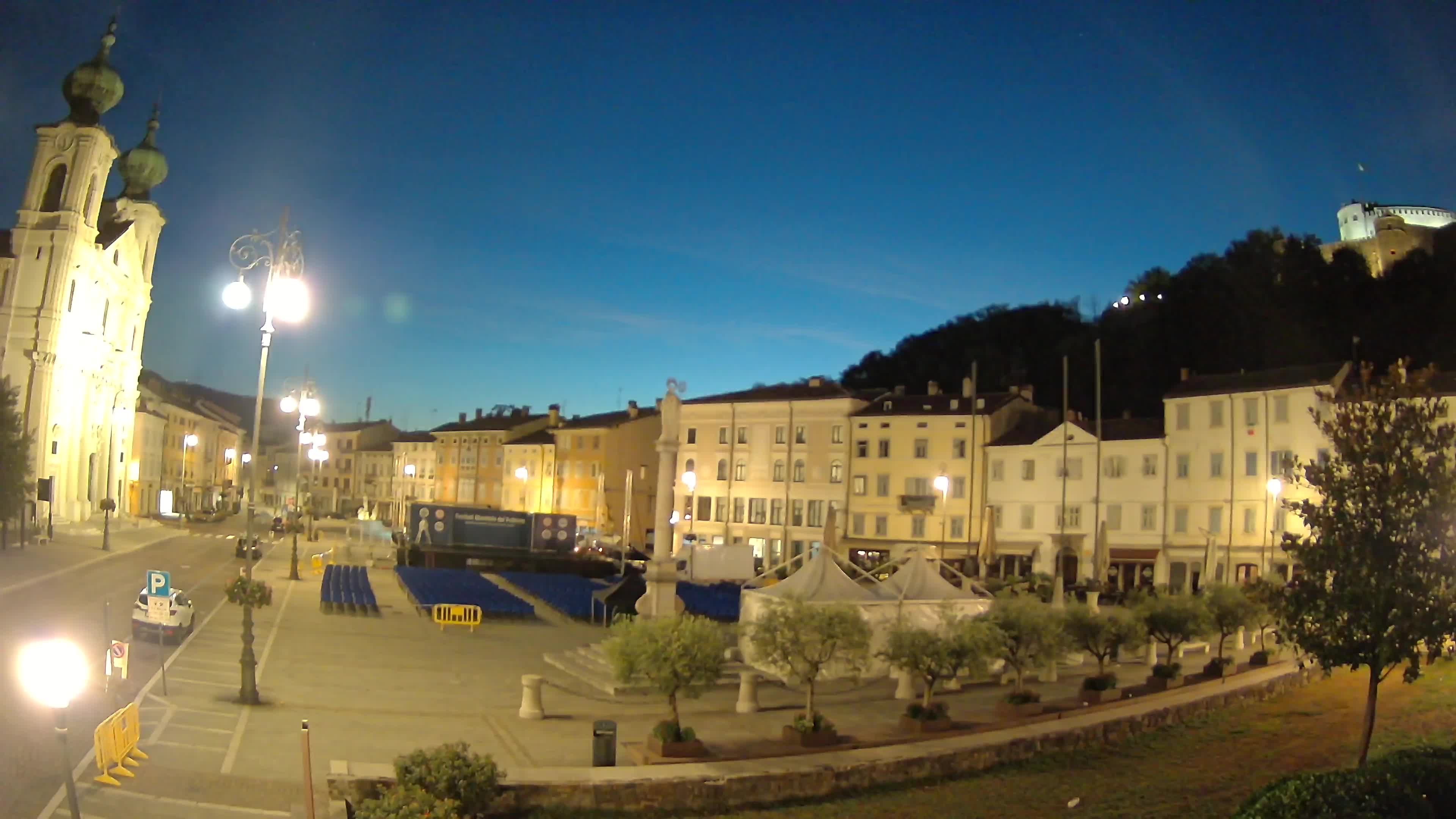 Webcam Gorizia Vittoria square – Church of st. Ignazio