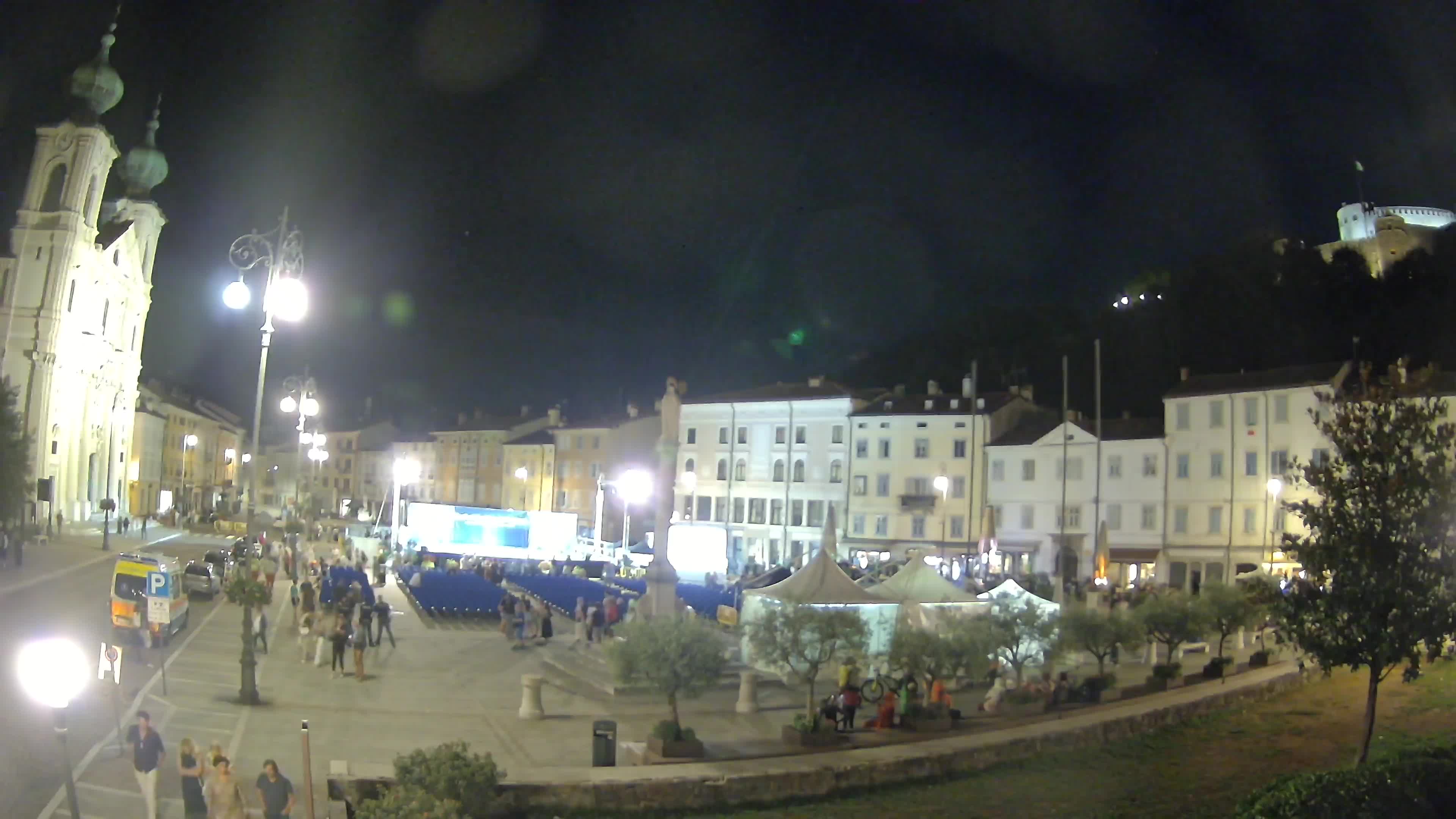 Webcam Gorizia Vittoria square – Church of st. Ignazio
