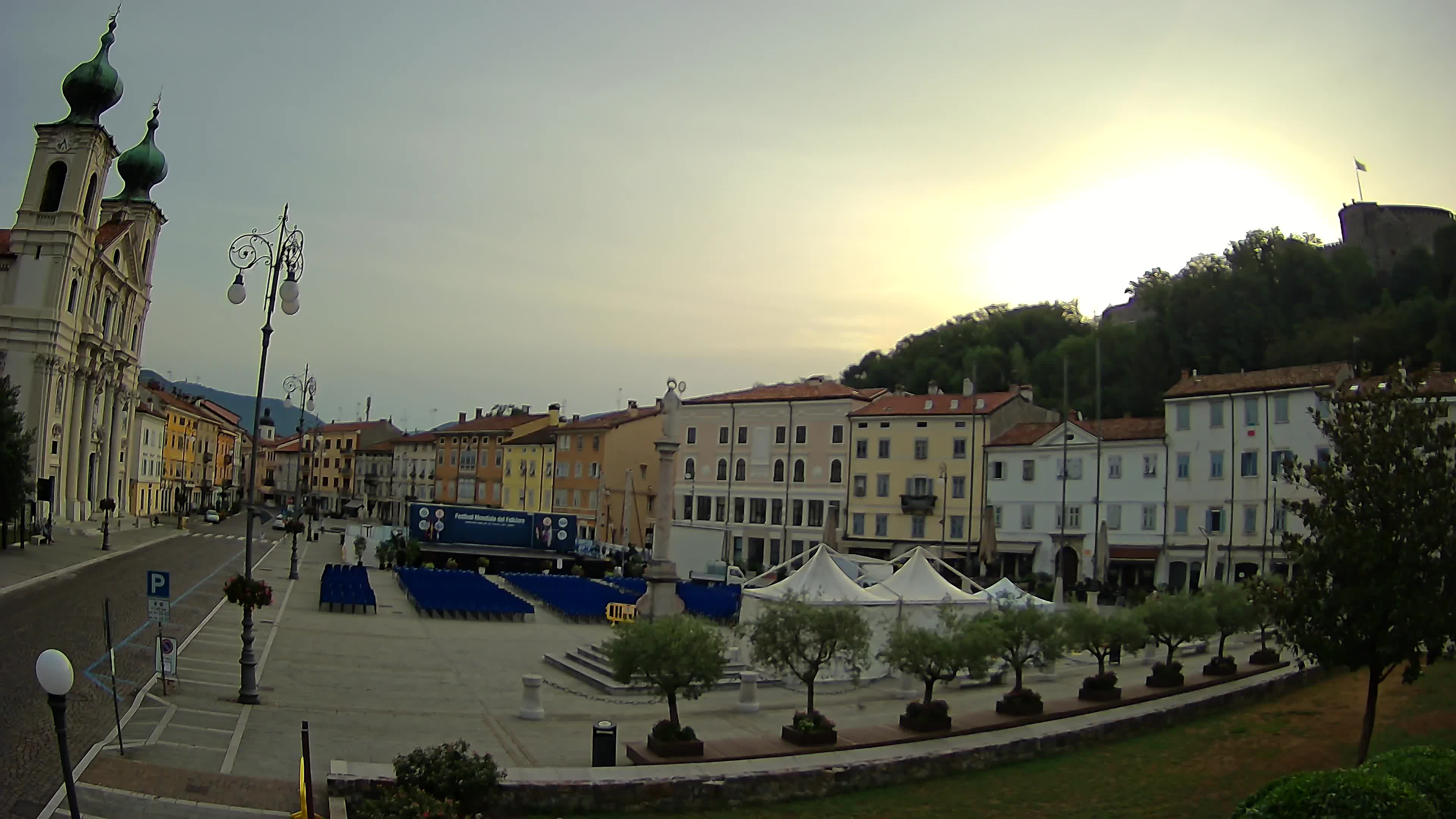 Webcam Gorizia Vittoria square – Church of st. Ignazio