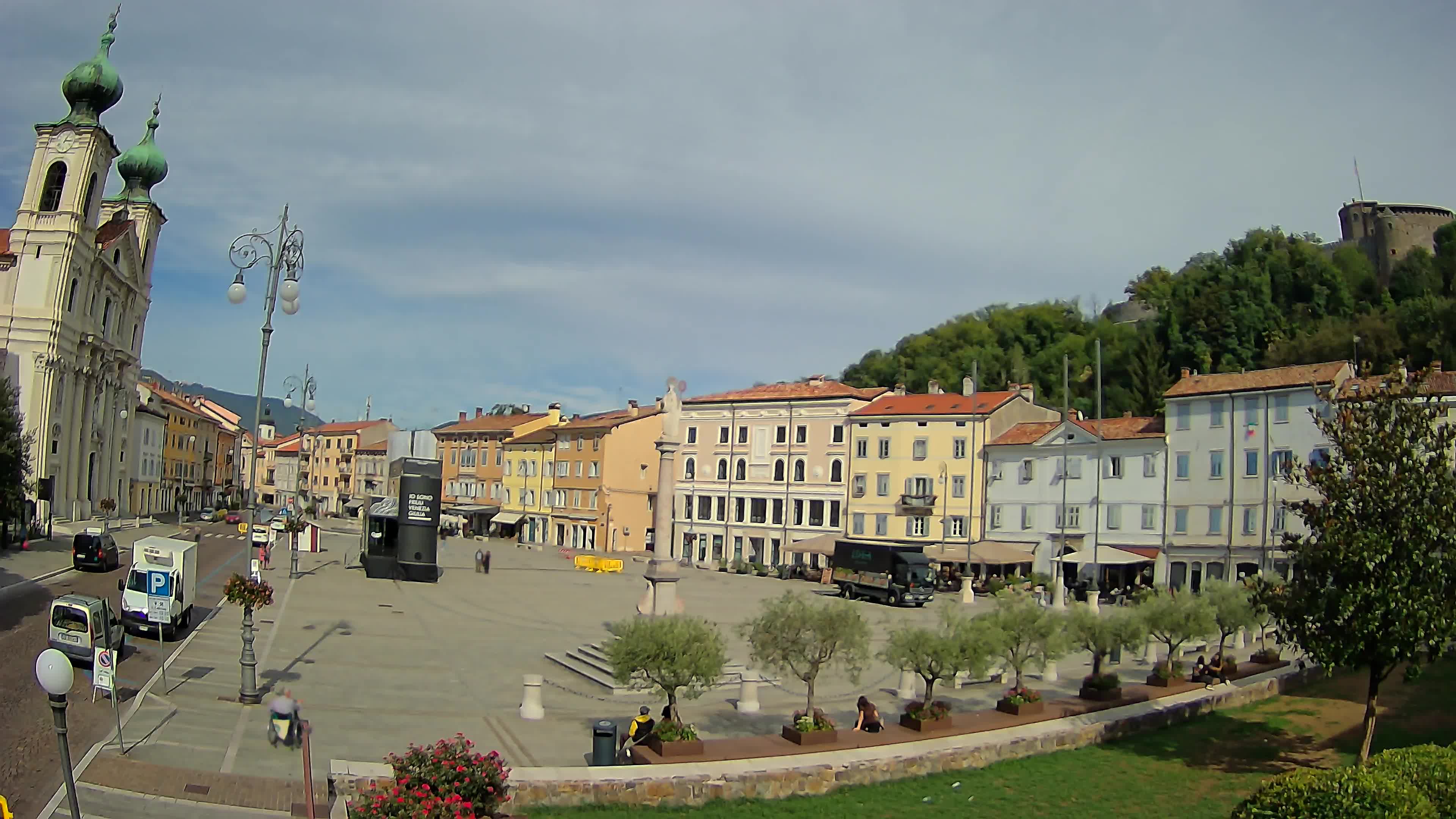 Webcam Gorizia Vittoria square – Church of st. Ignazio