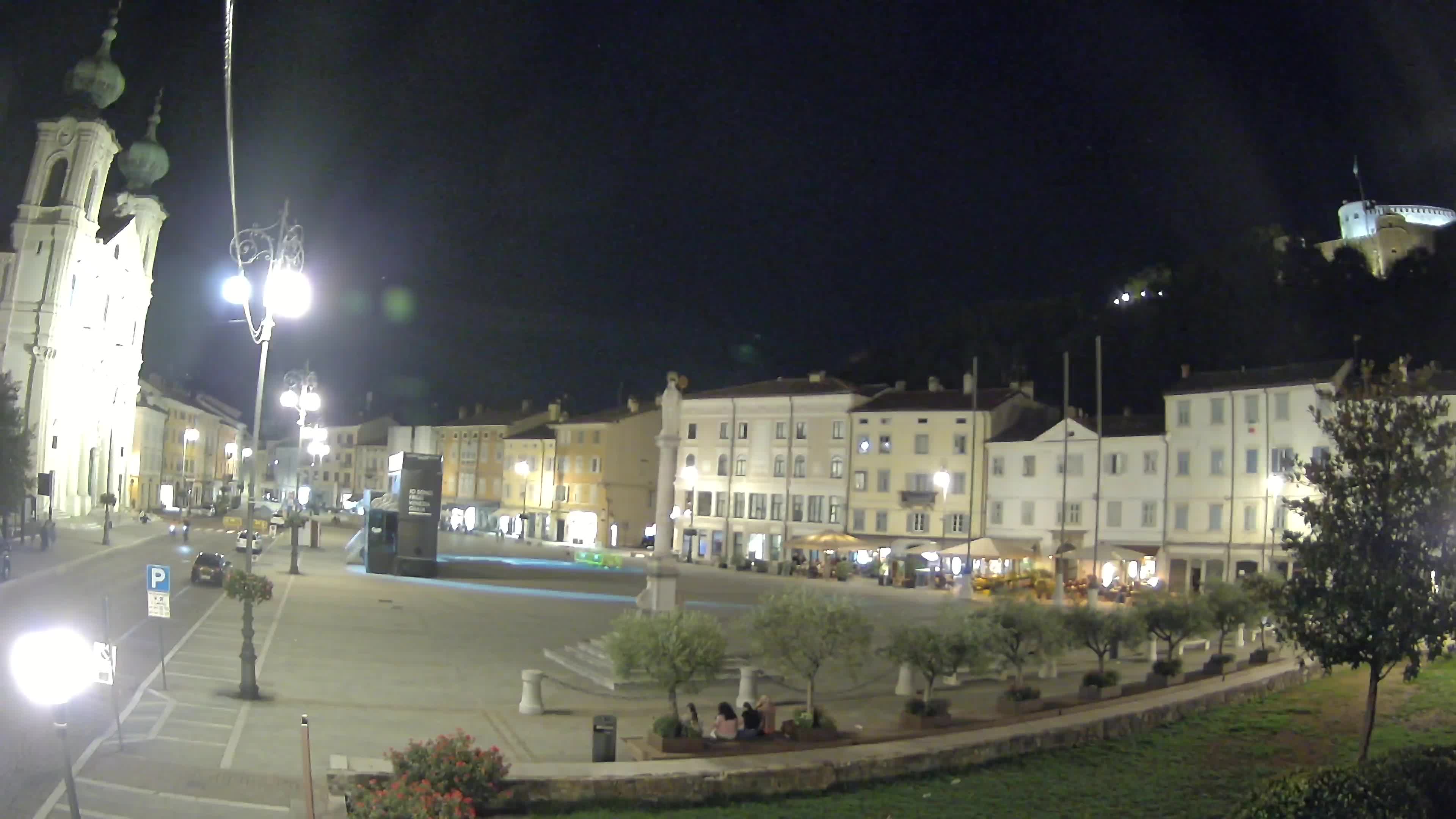 Gorizia – Plaza Vittoria – iglesia de San Pedro. Ignacio