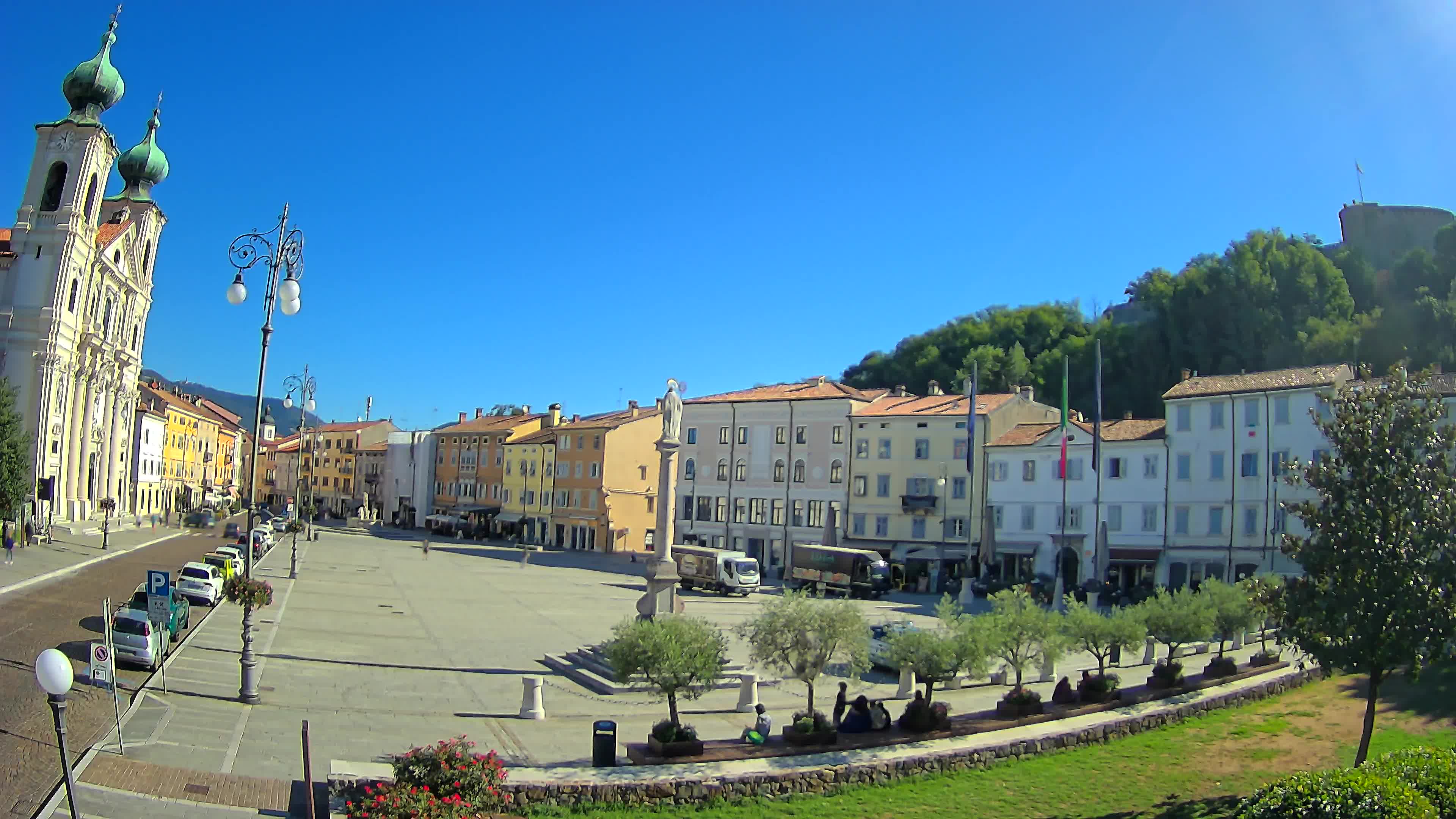 Webcam Gorizia Vittoria square – Church of st. Ignazio