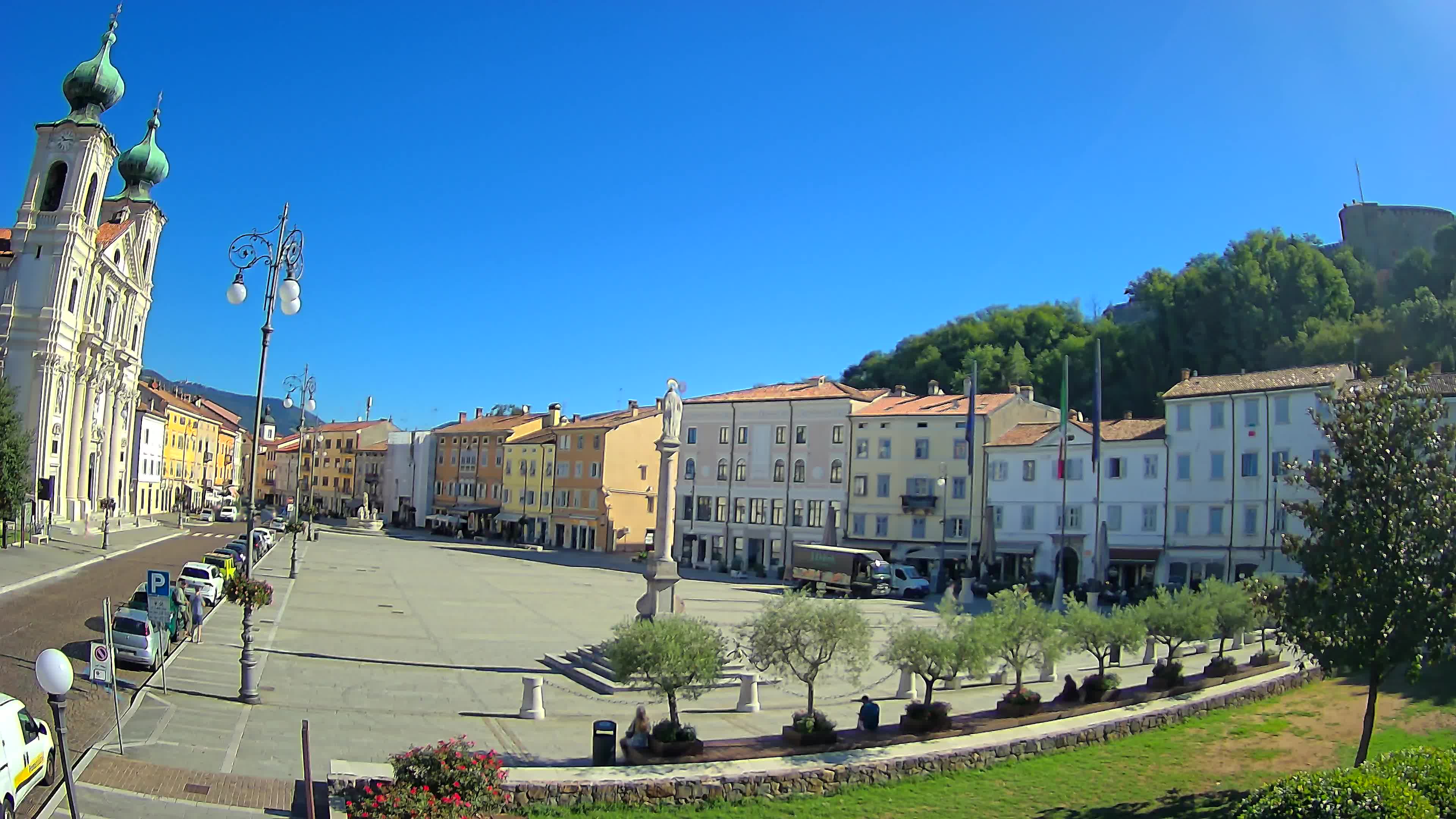 Webcam Gorizia Vittoria square – Church of st. Ignazio