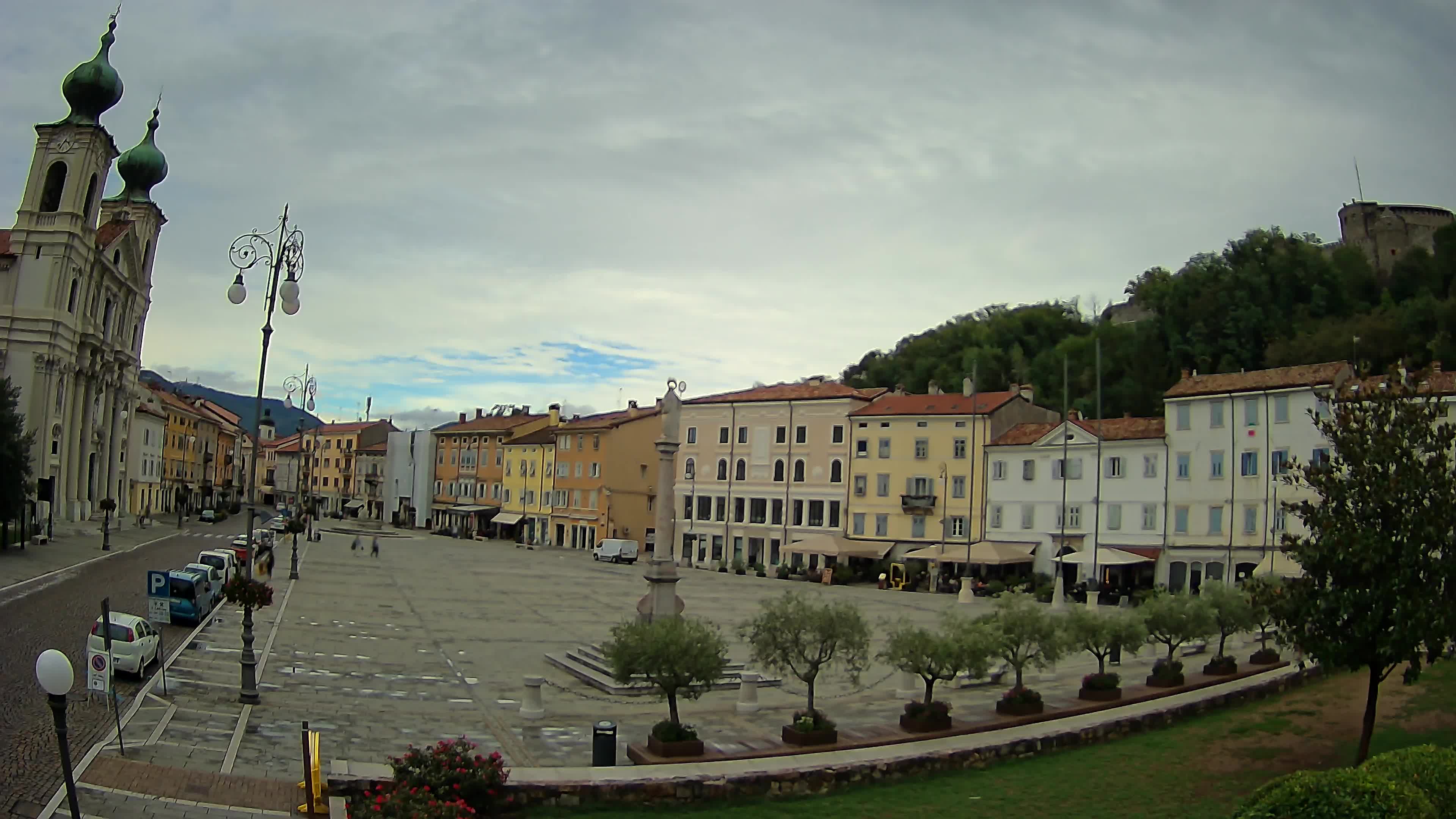 Webcam Gorizia Vittoria square – Church of st. Ignazio