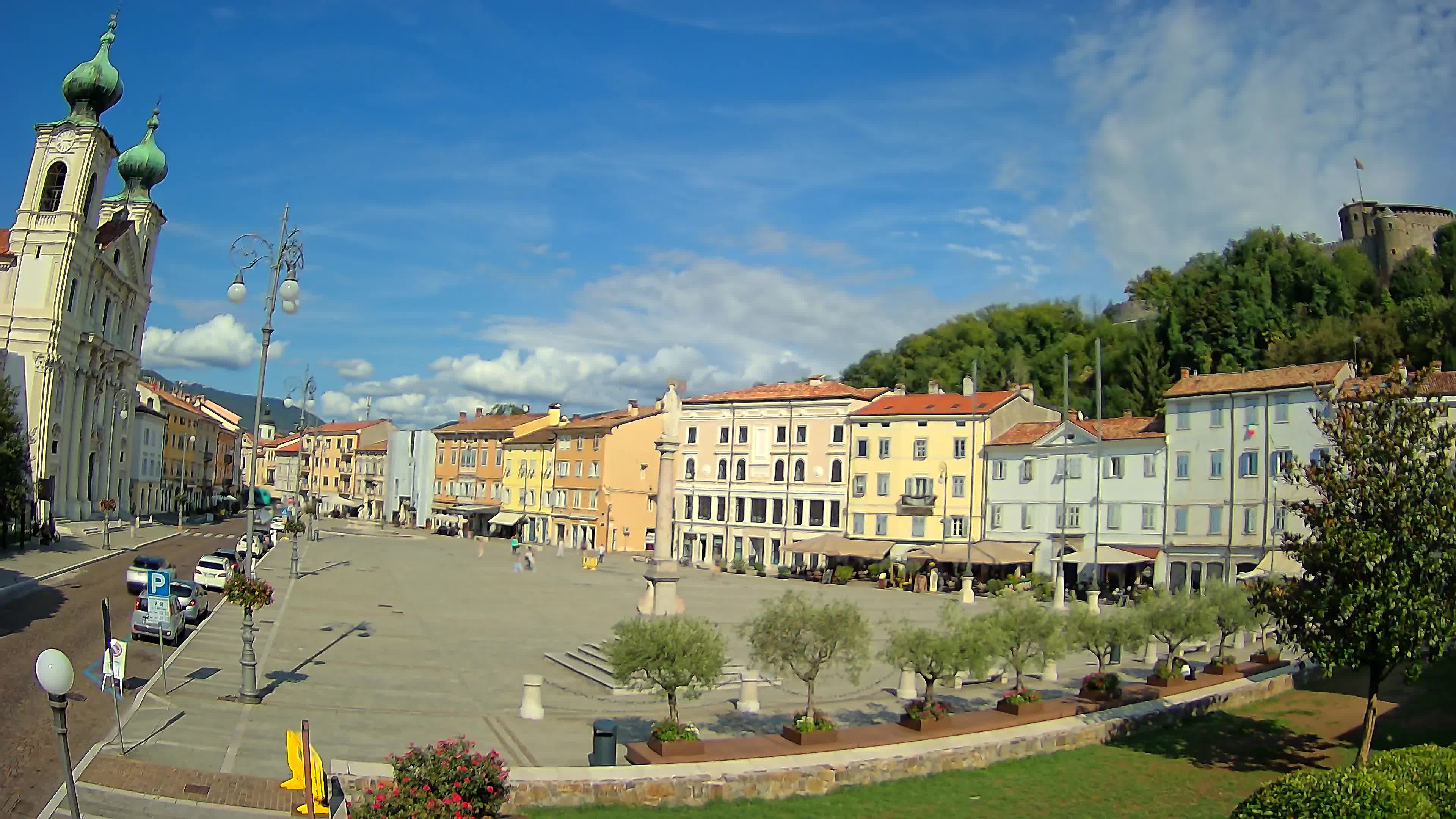 Webcam Gorizia Vittoria square – Church of st. Ignazio