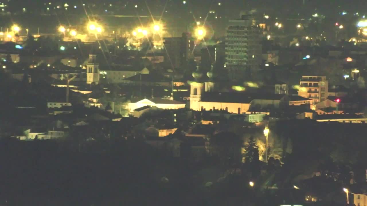 Borderless webcam of Nova Gorica and Gorizia