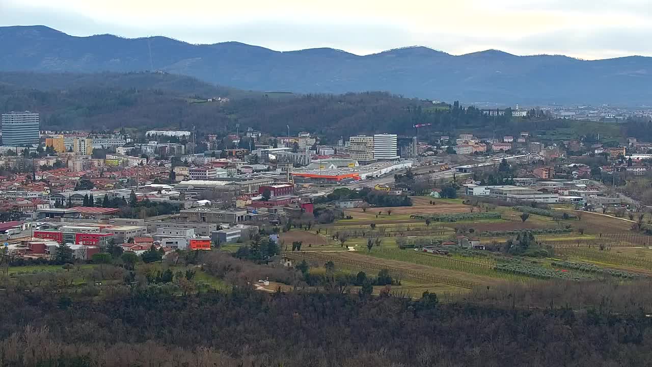 Borderless webcam of Nova Gorica and Gorizia