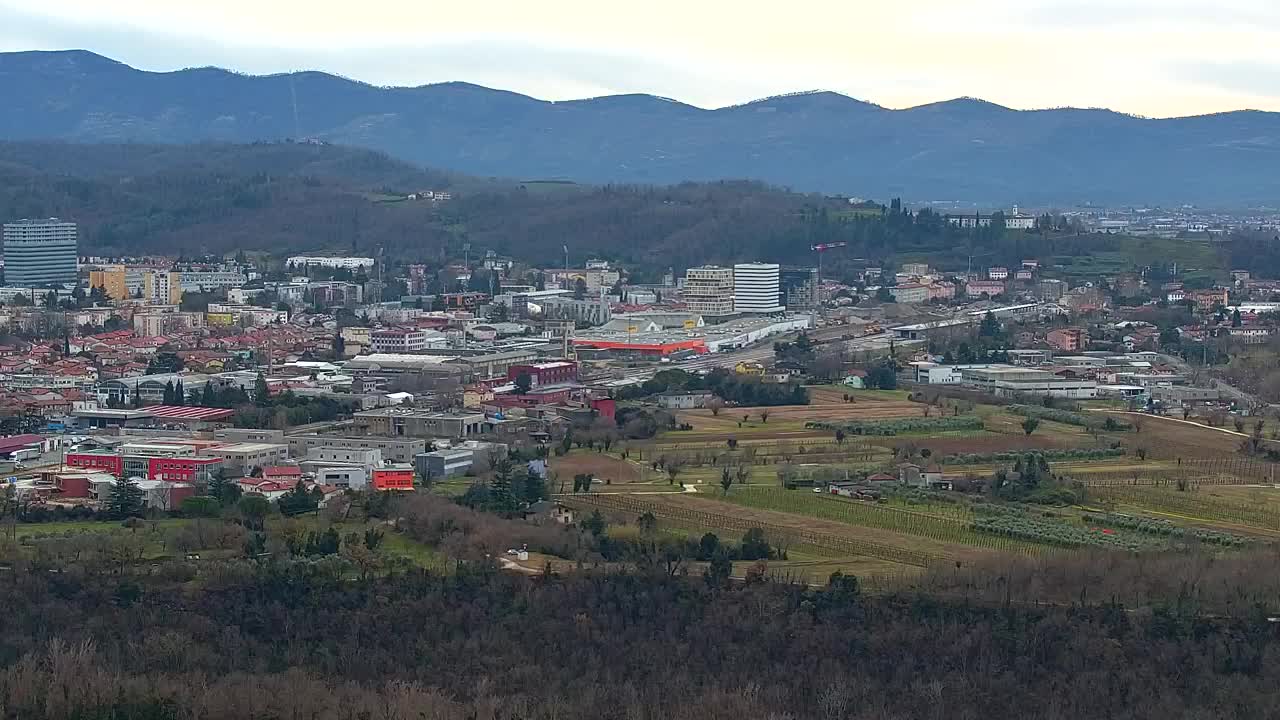 Borderless webcam of Nova Gorica and Gorizia