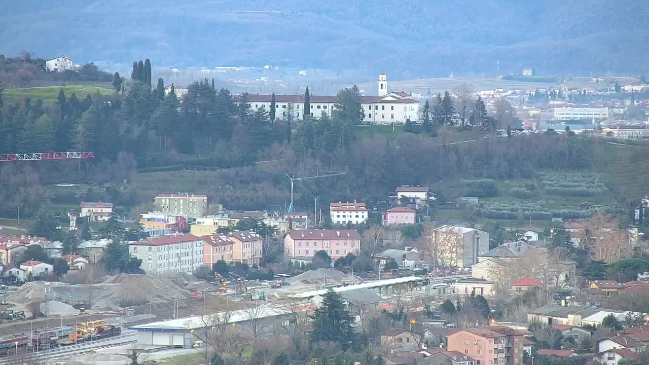 Borderless webcam of Nova Gorica and Gorizia