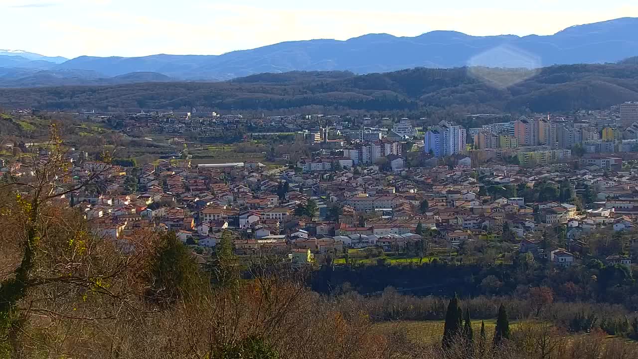 Borderless webcam of Nova Gorica and Gorizia