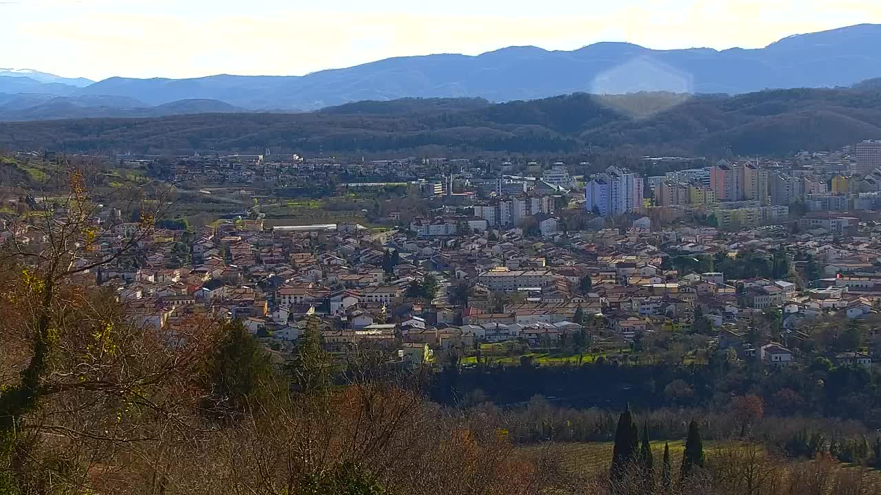 Borderless webcam of Nova Gorica and Gorizia